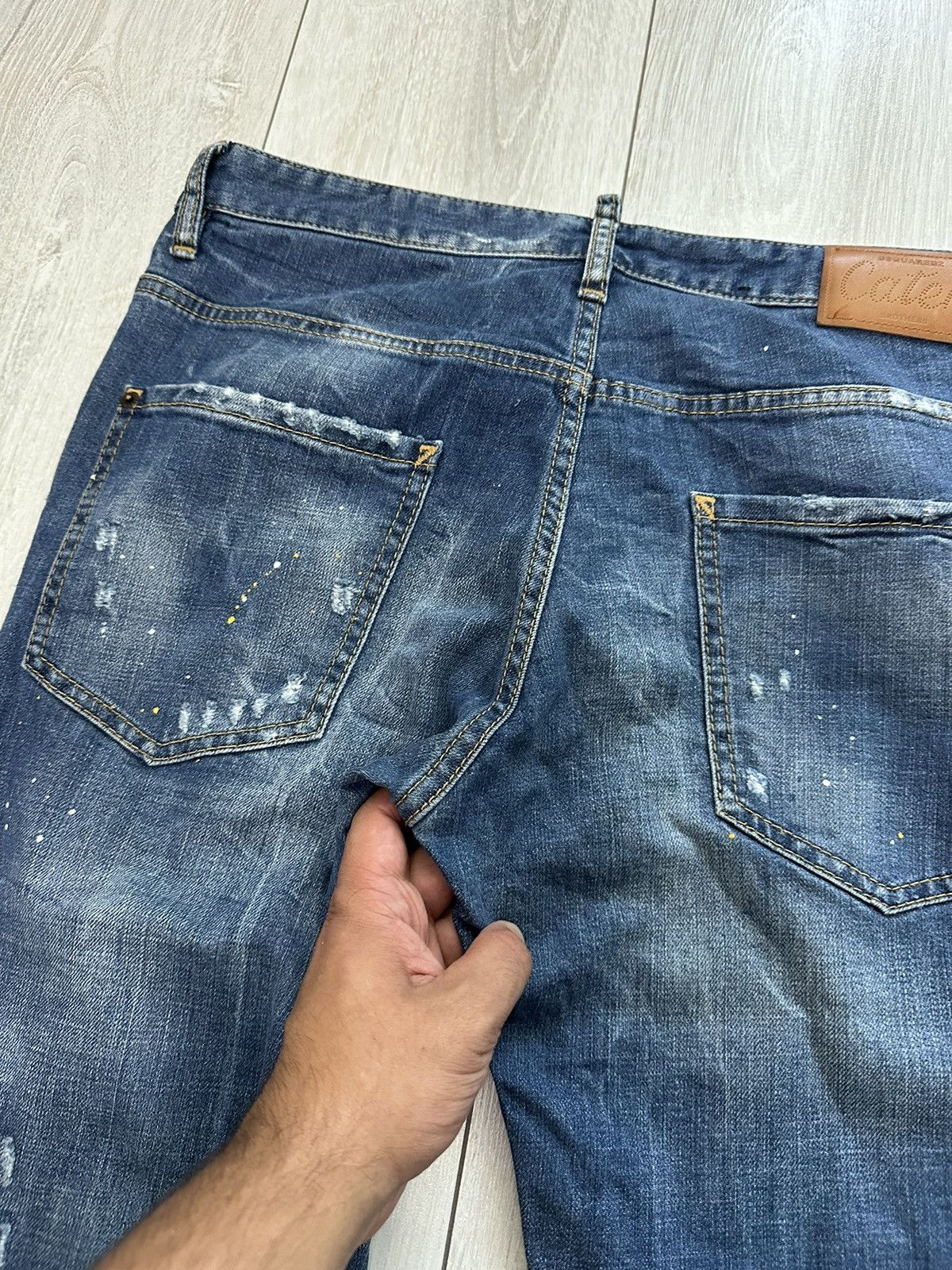 Dsquared2 Dsquared2 Skater Distressed Denim Jeans Pants (A034) Size US 34 / EU 50 - 20 Thumbnail