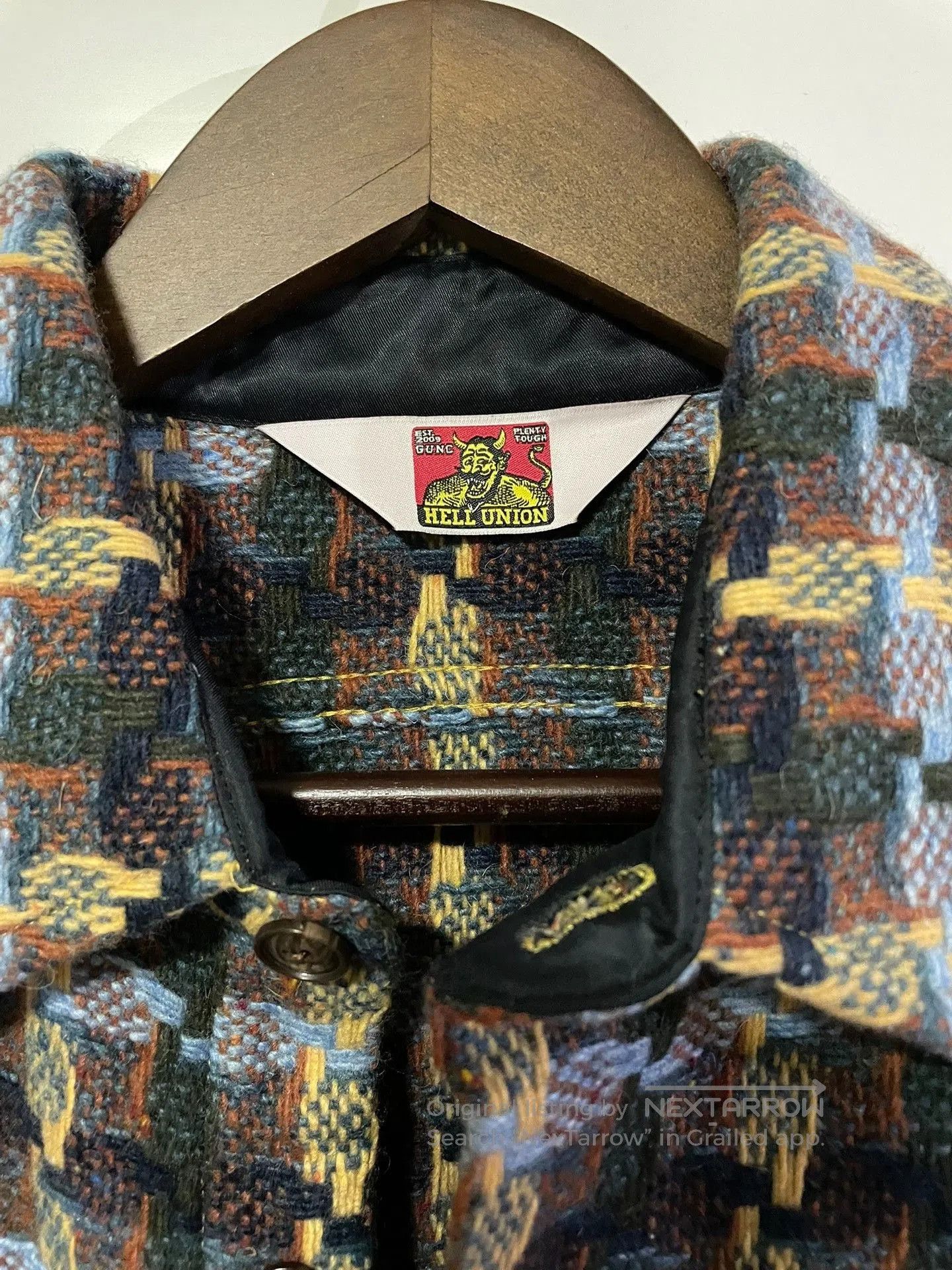 Other GUNC Early Thick Jacquard Wool Shirt. Size US M / EU 48-50 / 2 - 4 Thumbnail