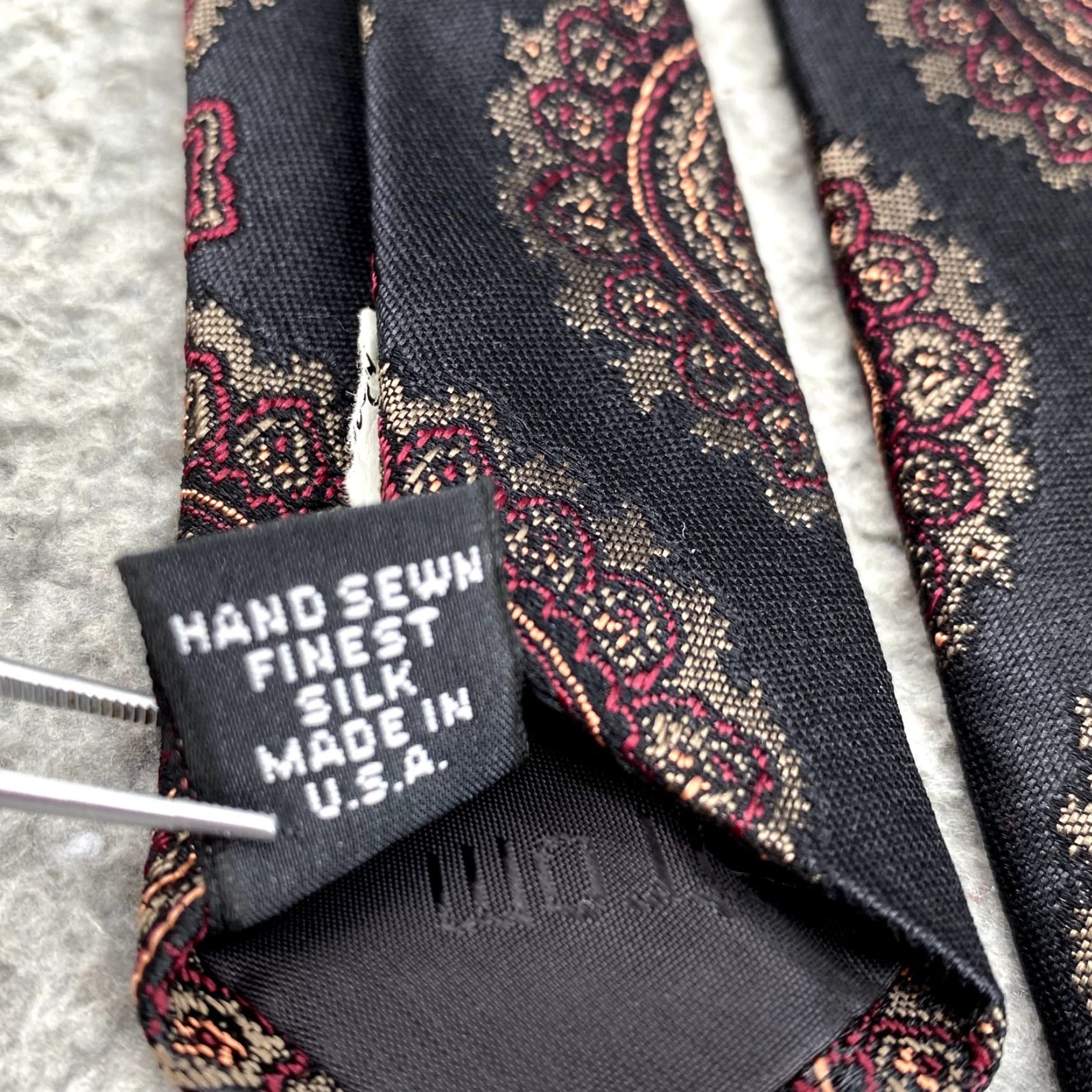 Robert Talbott Robert Talbott Nordstrom Men's Silk Necktie Paisley Hand Sewn Corpcore Business Size ONE SIZE - 5 Thumbnail