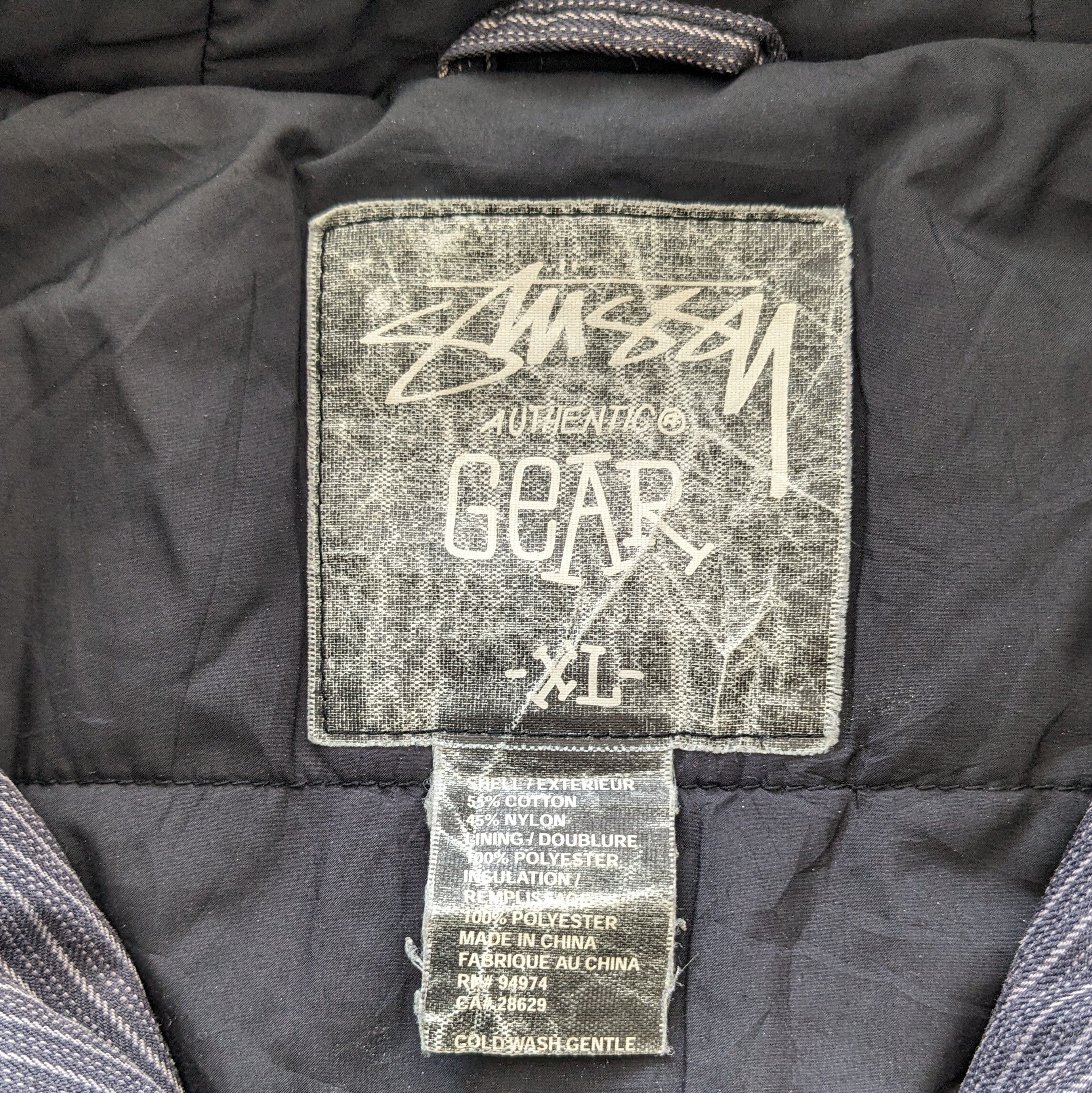 Vintage Vintage Stussy Streetwear Style Brand Custom Jacket Size US XL / EU 56 / 4 - 4 Thumbnail