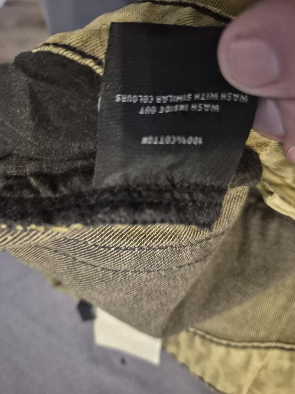 Asaali Asaali Yellow Cartel Denim Jeans Size 30 MSRP $350 Size US 30 / EU 46 - 10 Thumbnail
