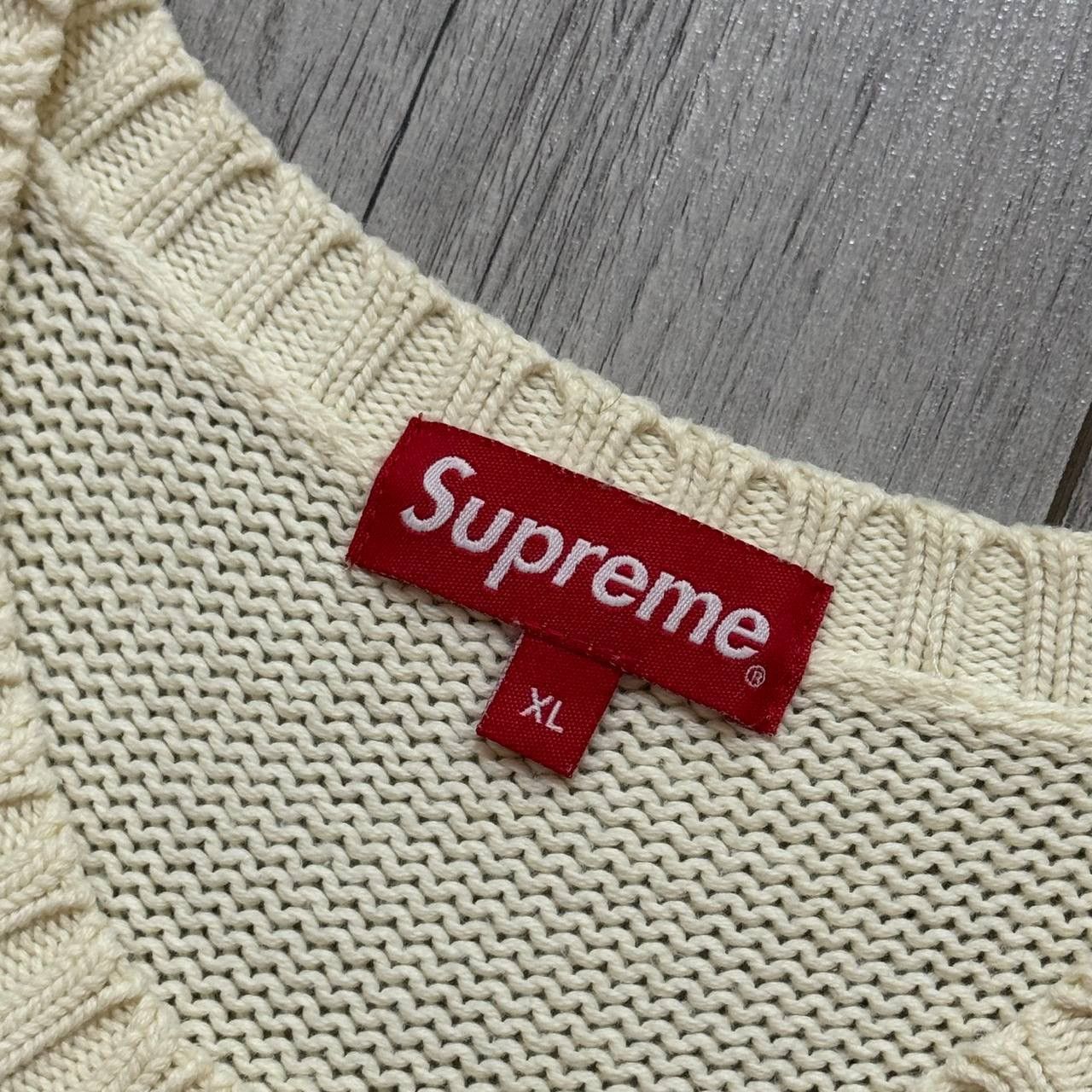 Supreme SUPREME Knit Sweater Size US XL / EU 56 / 4 - 4 Thumbnail