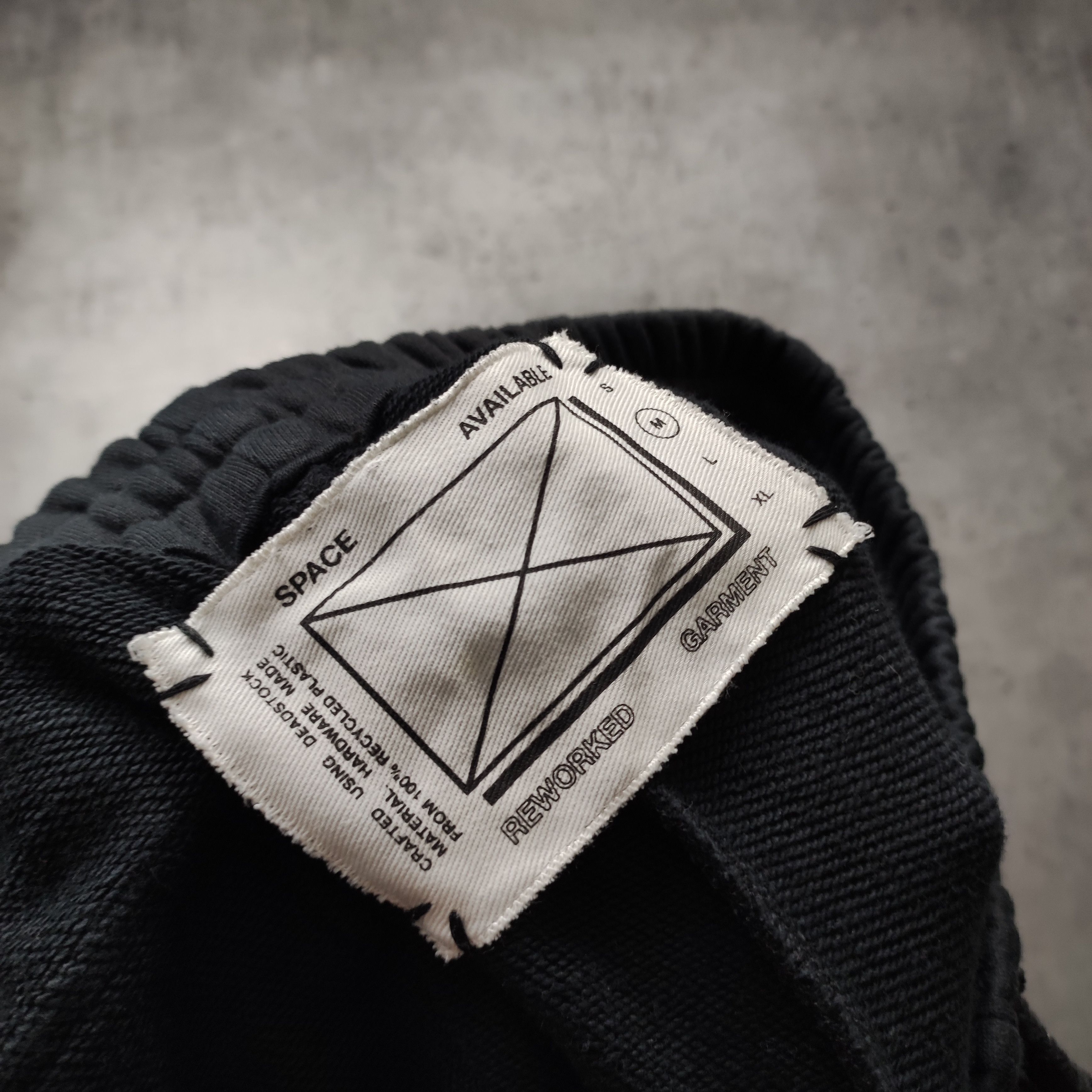 Japanese Brand Space Available Black Classic Multi Pocket Sweatpants Size US 32 / EU 48 - 6 Thumbnail