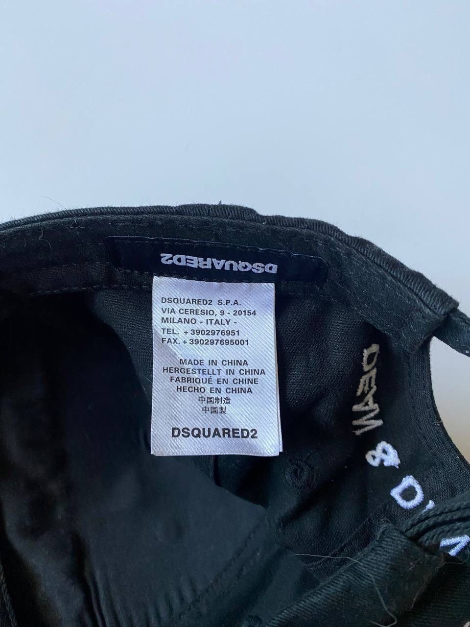 Dsquared2 Dsquared2 Cap Dean&Dan Caten Big logo size OS Size ONE SIZE - 5 Thumbnail