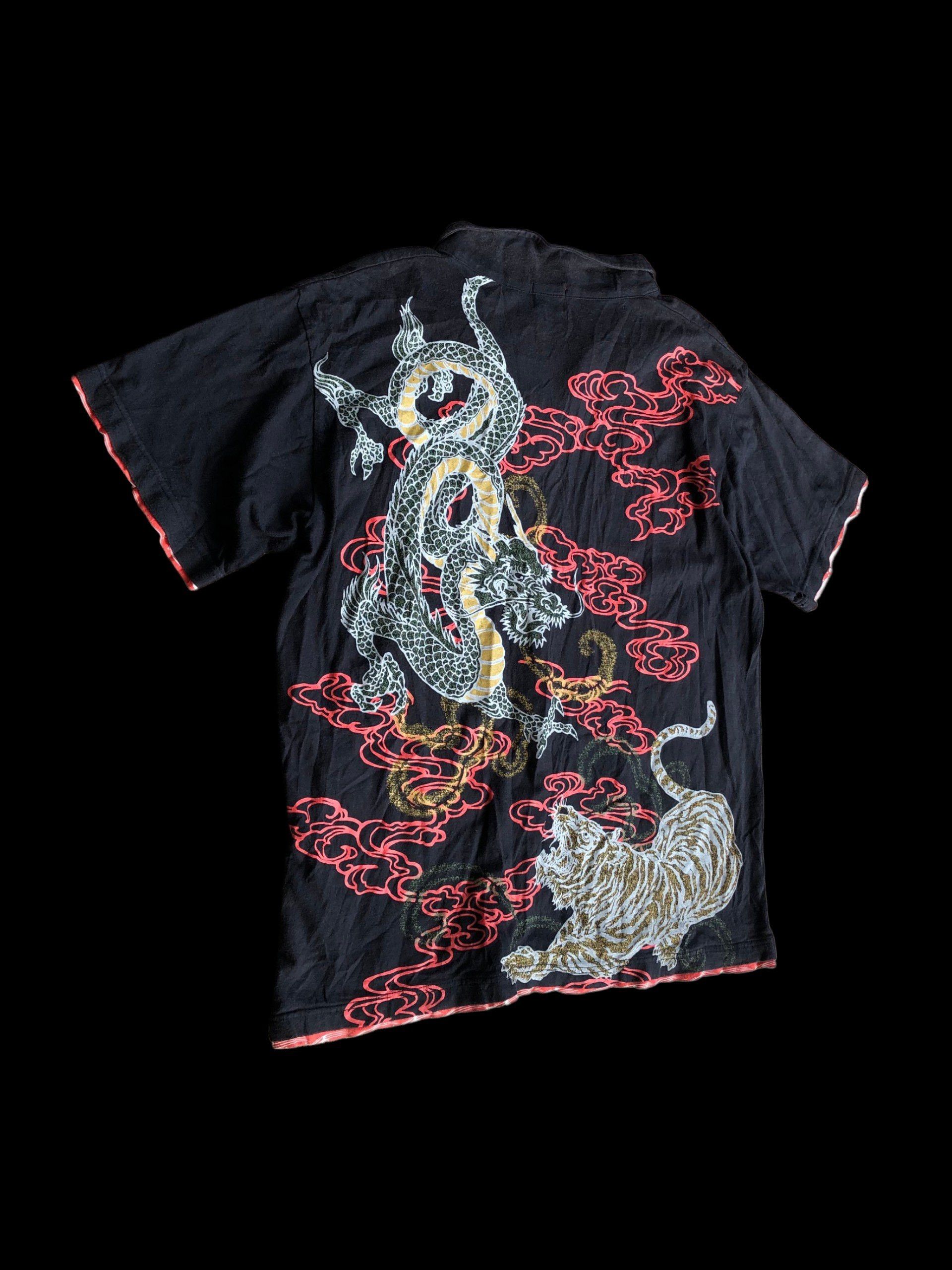 If Six Was Nine 2000s Double Layer Sukajan Vkei Style Y2k Japanese Size US L / EU 52-54 / 3 - 2 Thumbnail