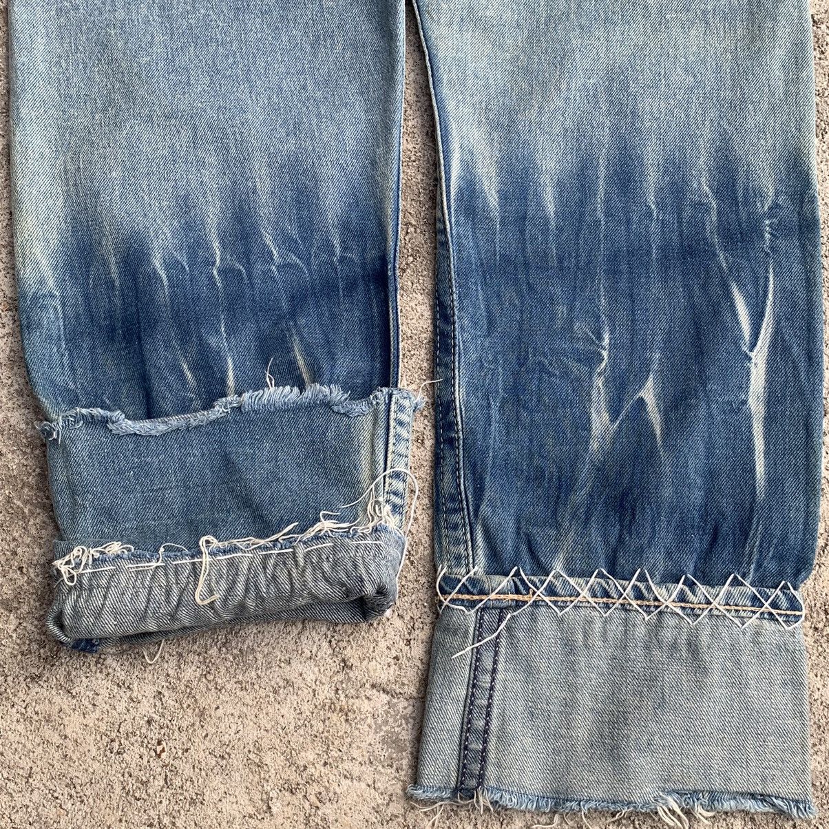 Japanese Brand Vintage Levis 901 Rework Cropped Custom Denim Pants W32 Size US 32 / EU 48 - 14 Thumbnail