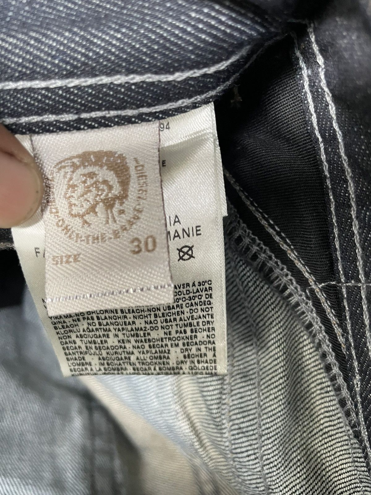 Diesel Vintage Y2K Diesel Ruky Flare Denim Jeans Size US 32 / EU 48 - 20 Thumbnail