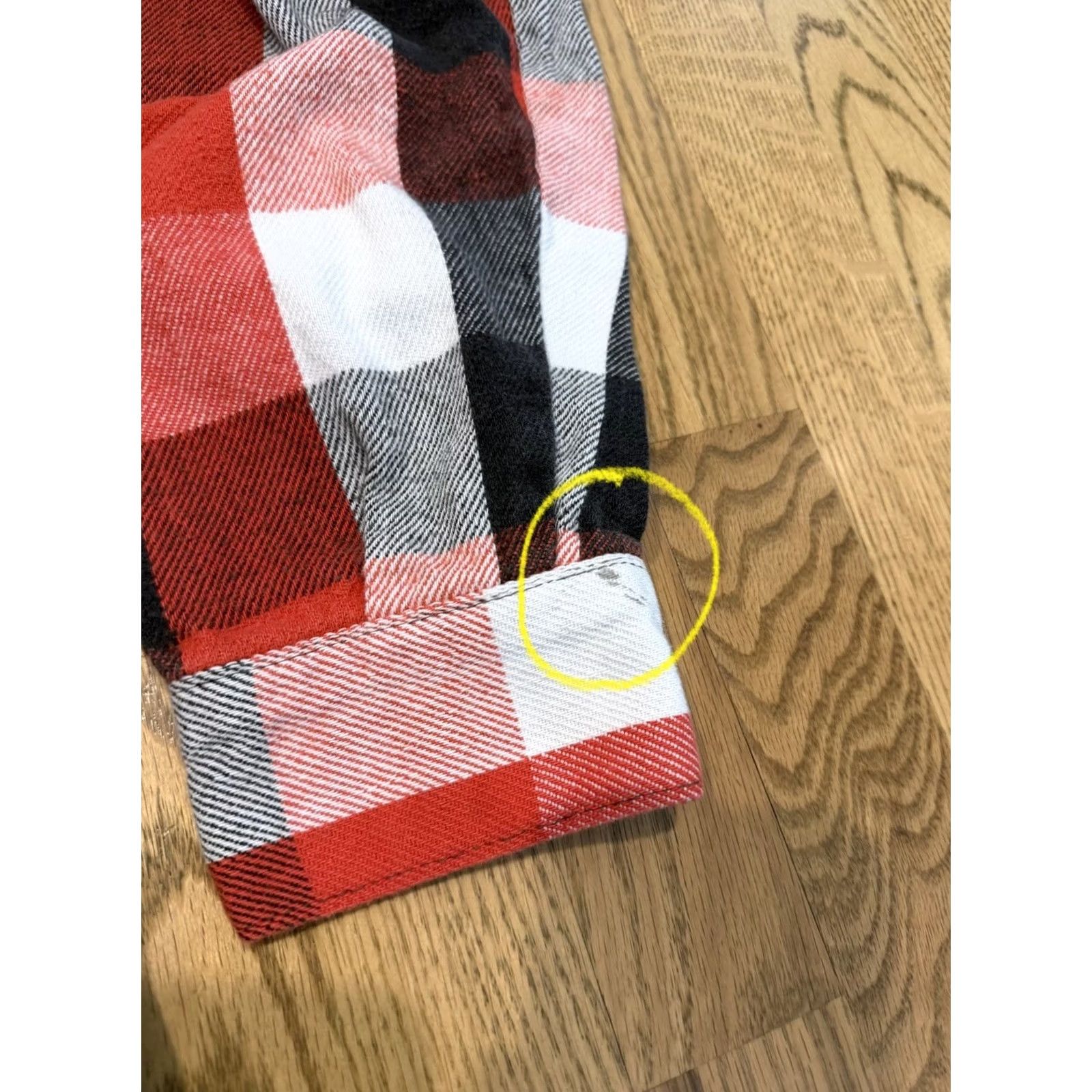 Vintage VINTAGE Five Brother Flannel Shirt Men’s L Button Up Long Sleeve Cotton Red Plaid Cott on Vintage: 80s 90s Outdoor Retro USA Classic Workwear Pockets Size US L / EU 52-54 / 3 - 5 Thumbnail