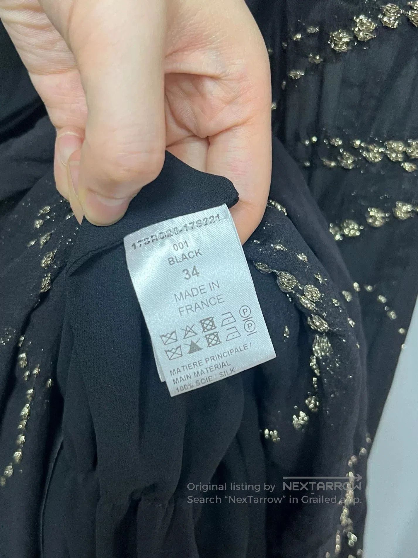 Chloe Chloé Silk Jacquard Dress. Size XXS / US 00 / IT 34 - 4 Thumbnail