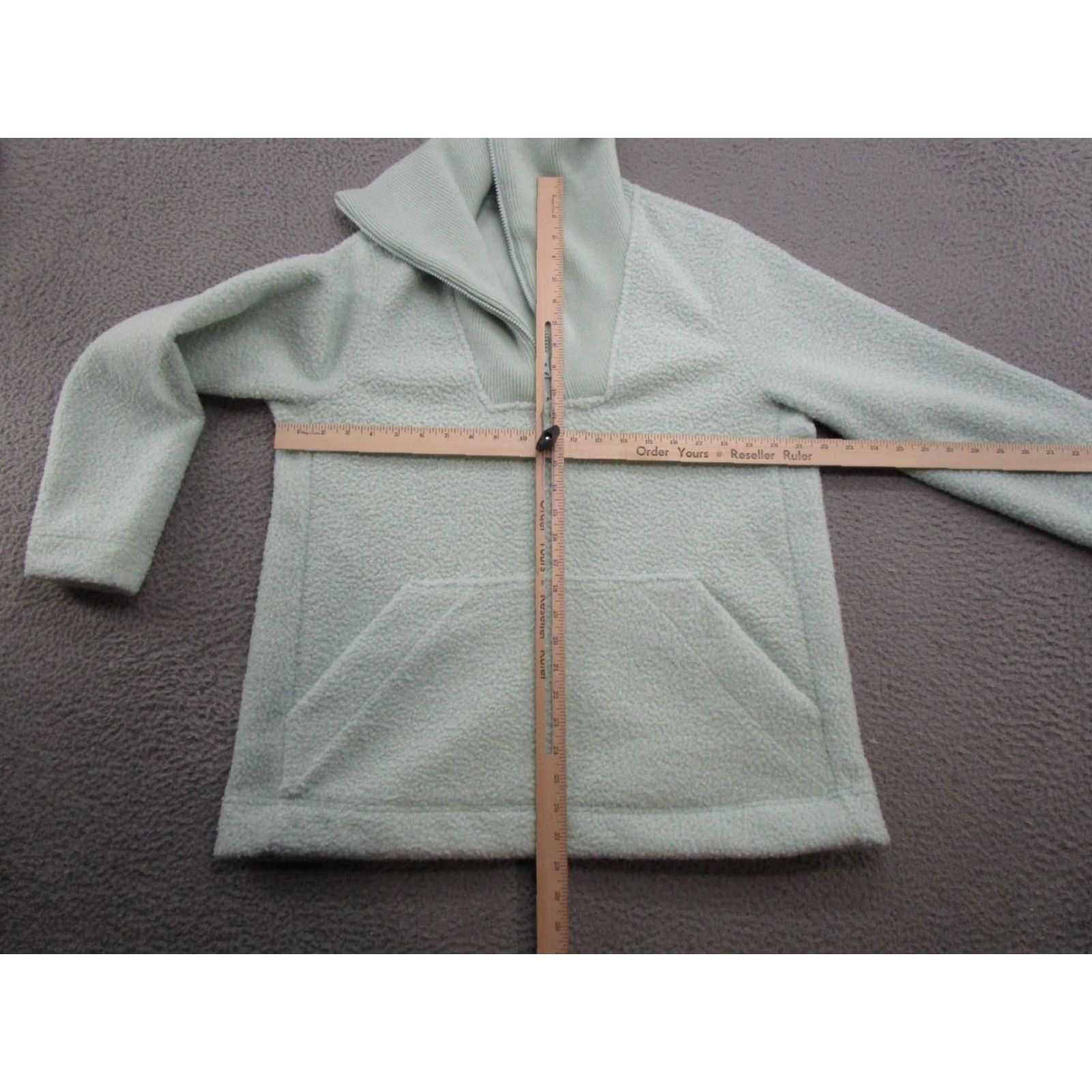 Lands' End Lands' End Women’s Light Blue Sherpa Pullover 1/4 Zip Mock Neck Size M Pullover Shirt Womens Pullover 1/4 Zip Mock Neck Blue 90s Outdoor Activewear Size M / US 6-8 / IT 42-44 - 5 Thumbnail