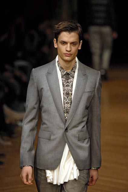 Kiminori Morishita Runway fullprinted shirt FW08.Like Jean-Paul Gaultier Size US L / EU 52-54 / 3 - 1 Thumbnail