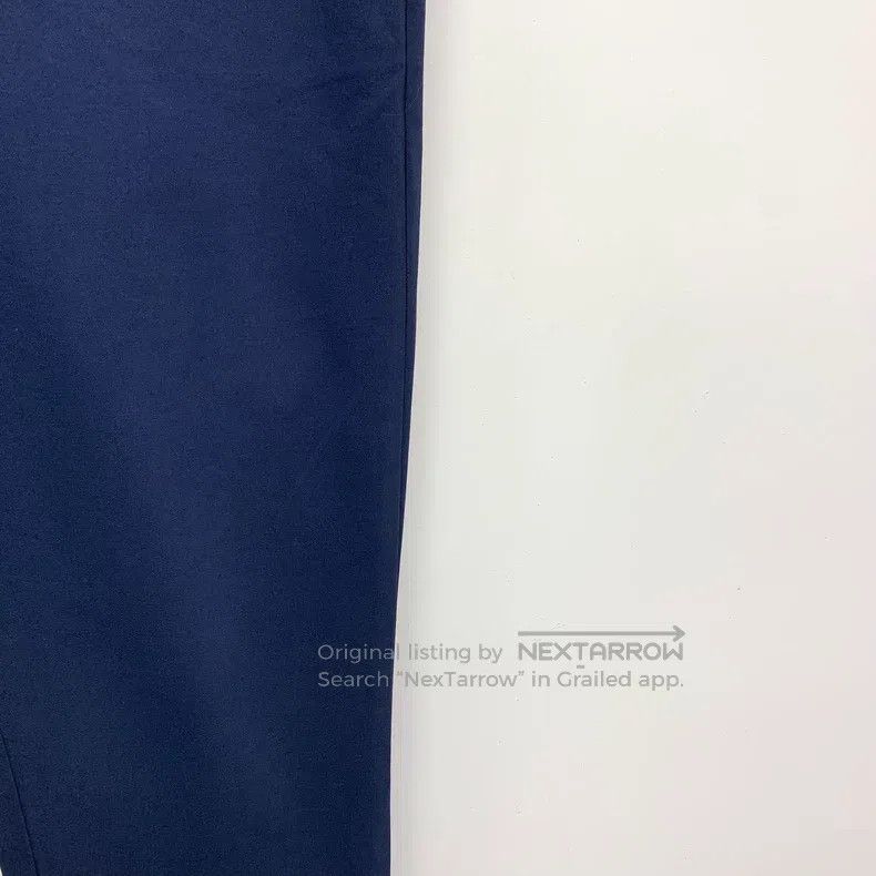 Brunello Cucinelli Brunello Cucinelli Dark blue cotton sequined casual pants Size 27" / US 4 / IT 40 - 4 Thumbnail