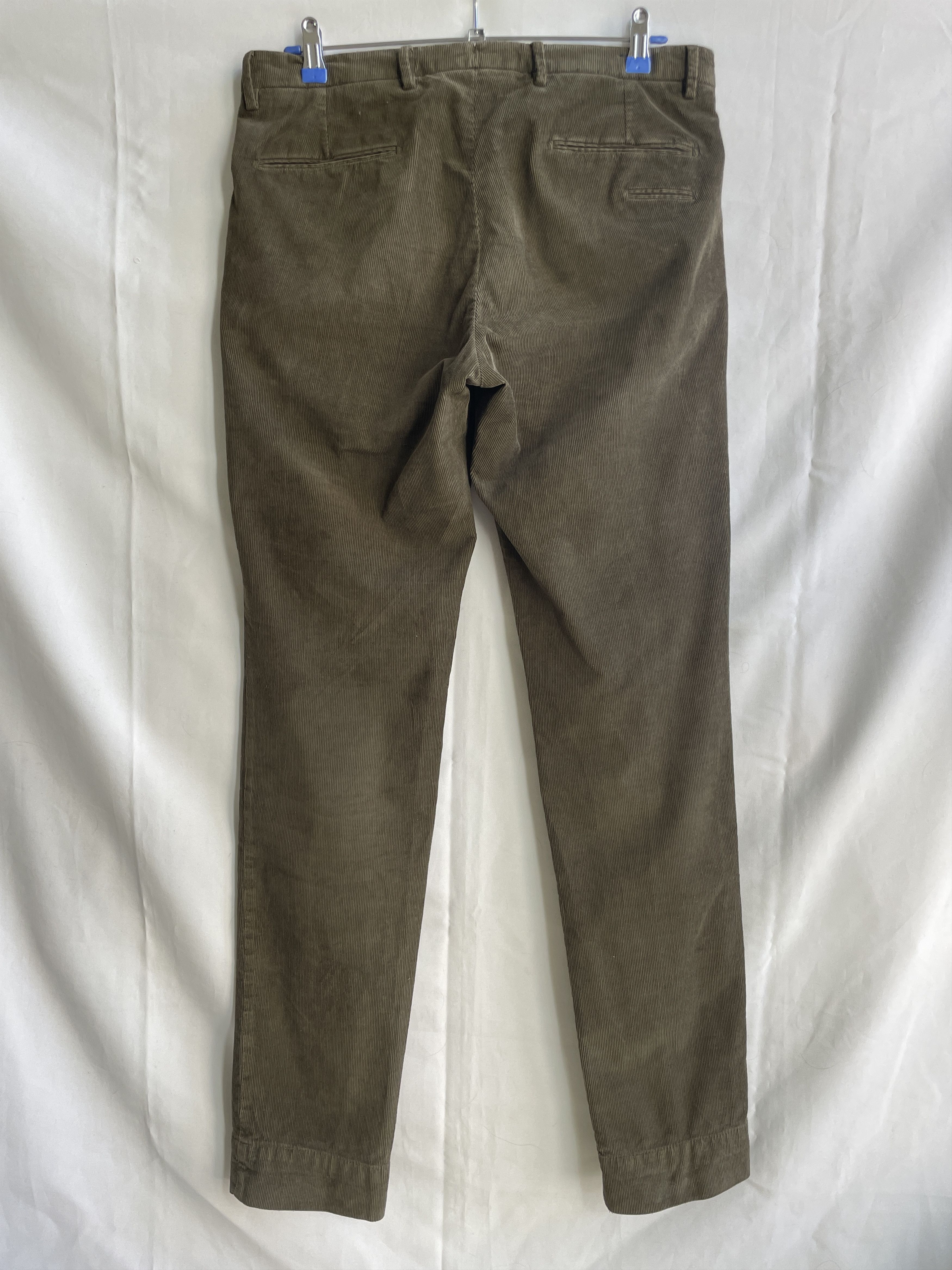 Other Briglia 1949 Slim Fit Corduroy Trousers Size EUR 50 Size US 34 / EU 50 - 2 Thumbnail