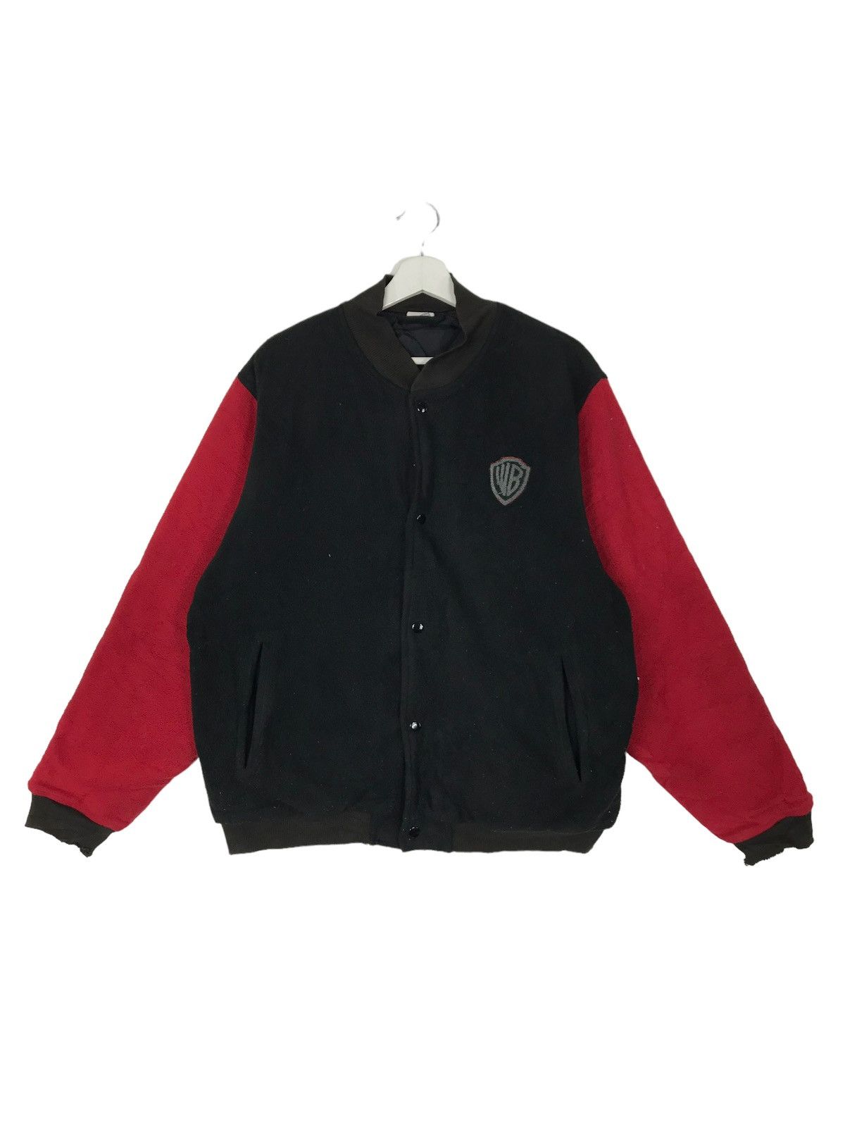 Vintage × Warner Bros 💥 1980s VINTAGE WARNER BROS STUDIOS BOMBER JACKET Size US L / EU 52-54 / 3 - 7 Thumbnail