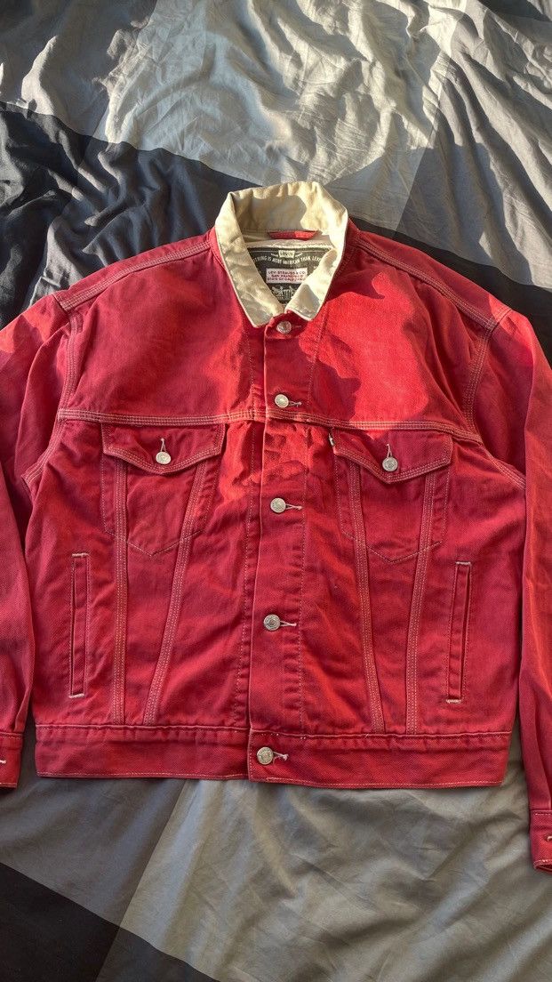 Levi's Vintage Clothing Vintage Levis denim jacket Size US L / EU 52-54 / 3 - 1 Thumbnail