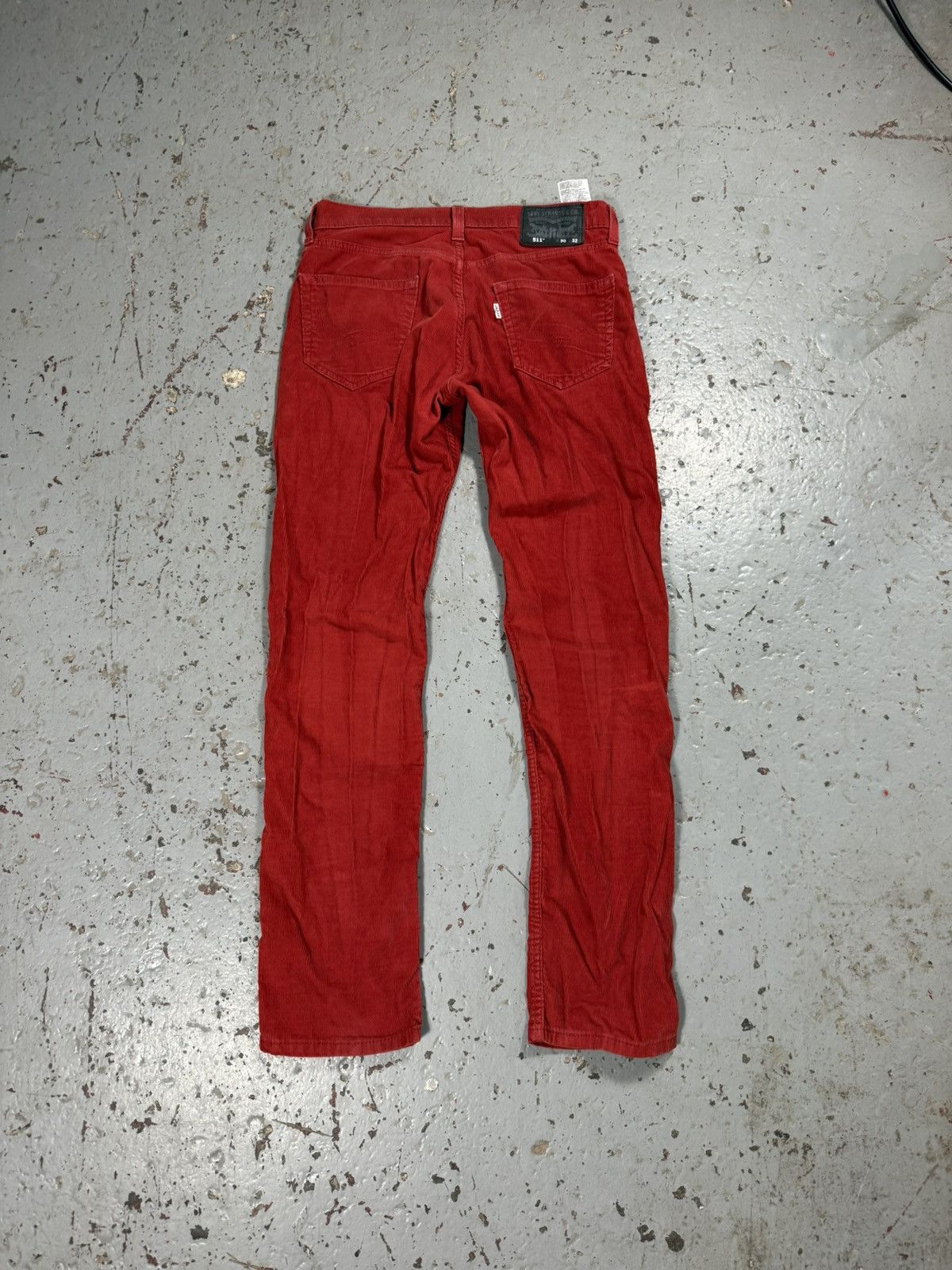 Levi's Crazy Vintage Levis Corduroy Straight Pants Size US 30 / EU 46 - 1 Thumbnail