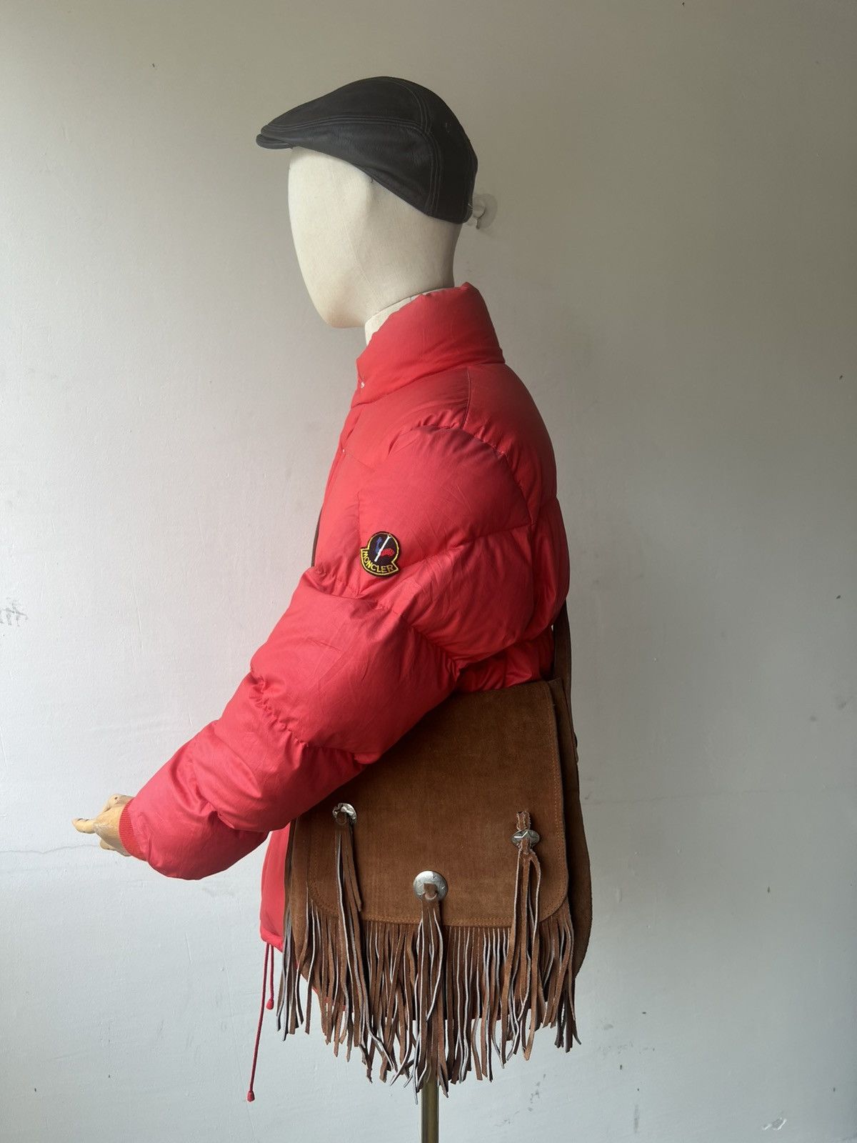 KMRii Vintage Unknown Japan Suede Leather Native Fringe Bag Size ONE SIZE - 4 Thumbnail
