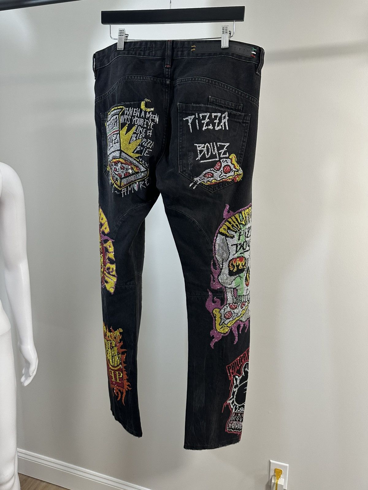 Philipp Plein Phillip Plein Skull Denim Size US 33 - 11 Thumbnail