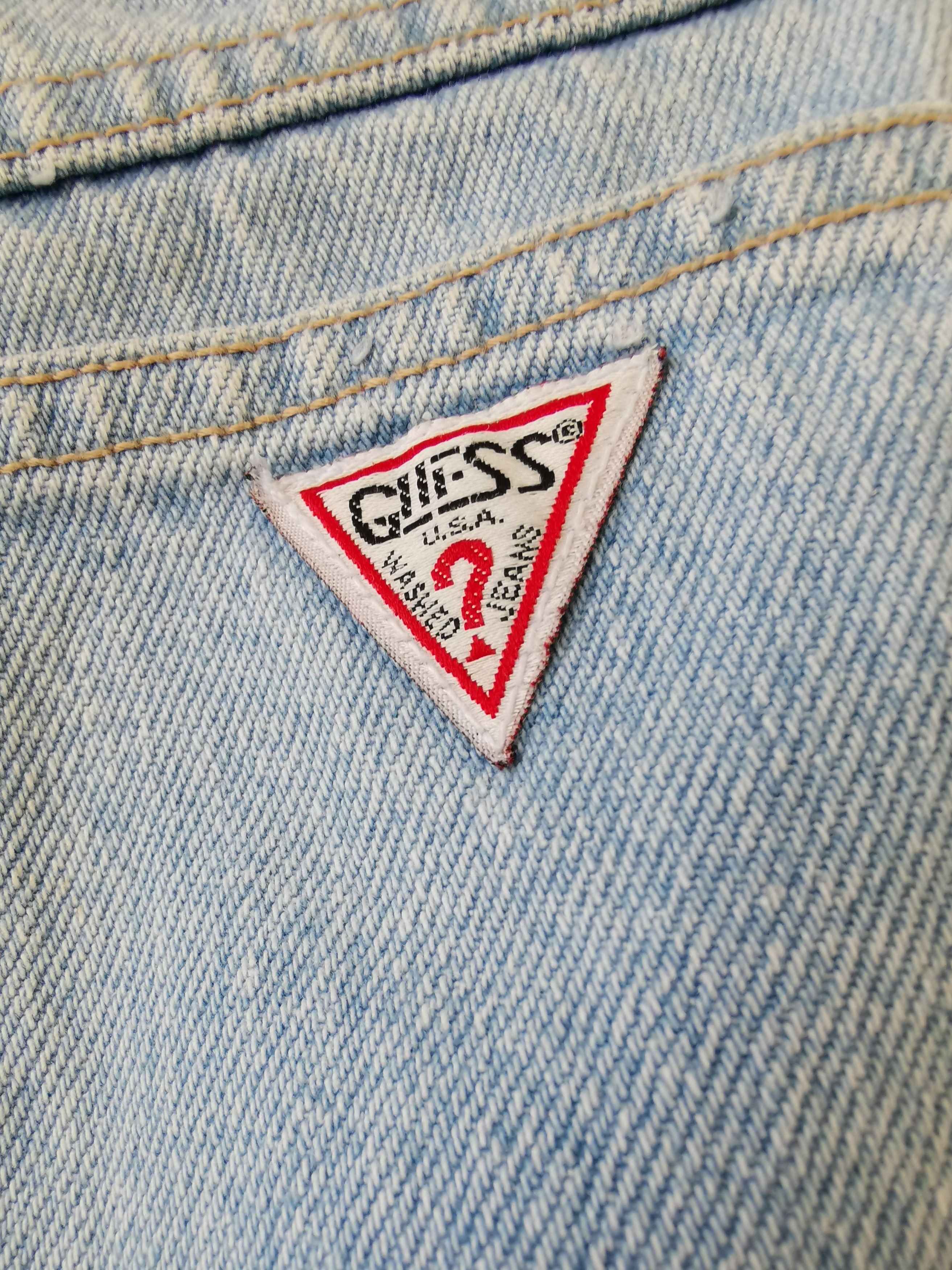 Guess Vintage Guess Jeans Light Wash Size US 29 - 7 Thumbnail