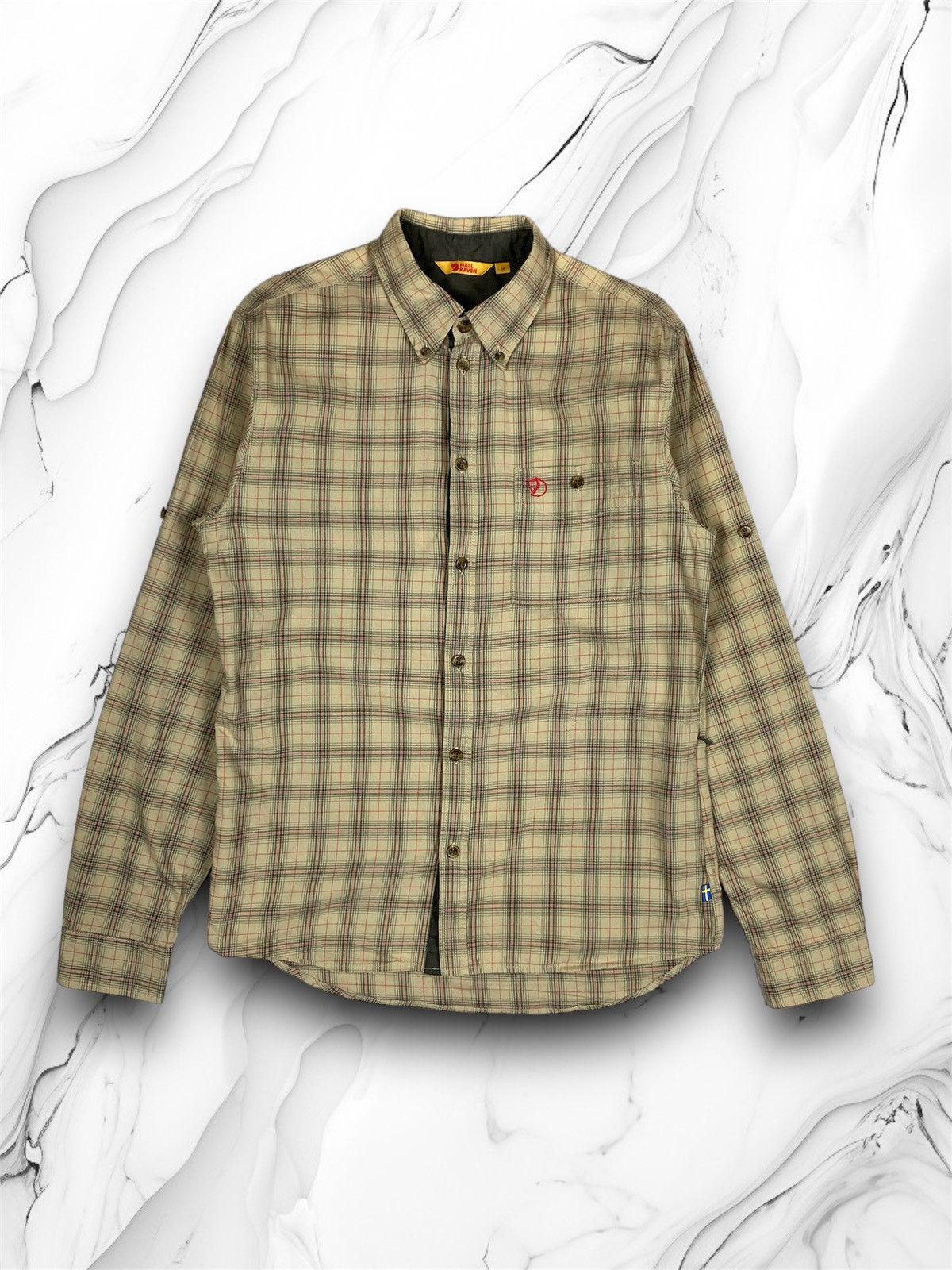 Fjallraven Fjallraven Varg Checkered Outdoor Button Up Shirt Size US M / EU 48-50 / 2 - 1 Thumbnail