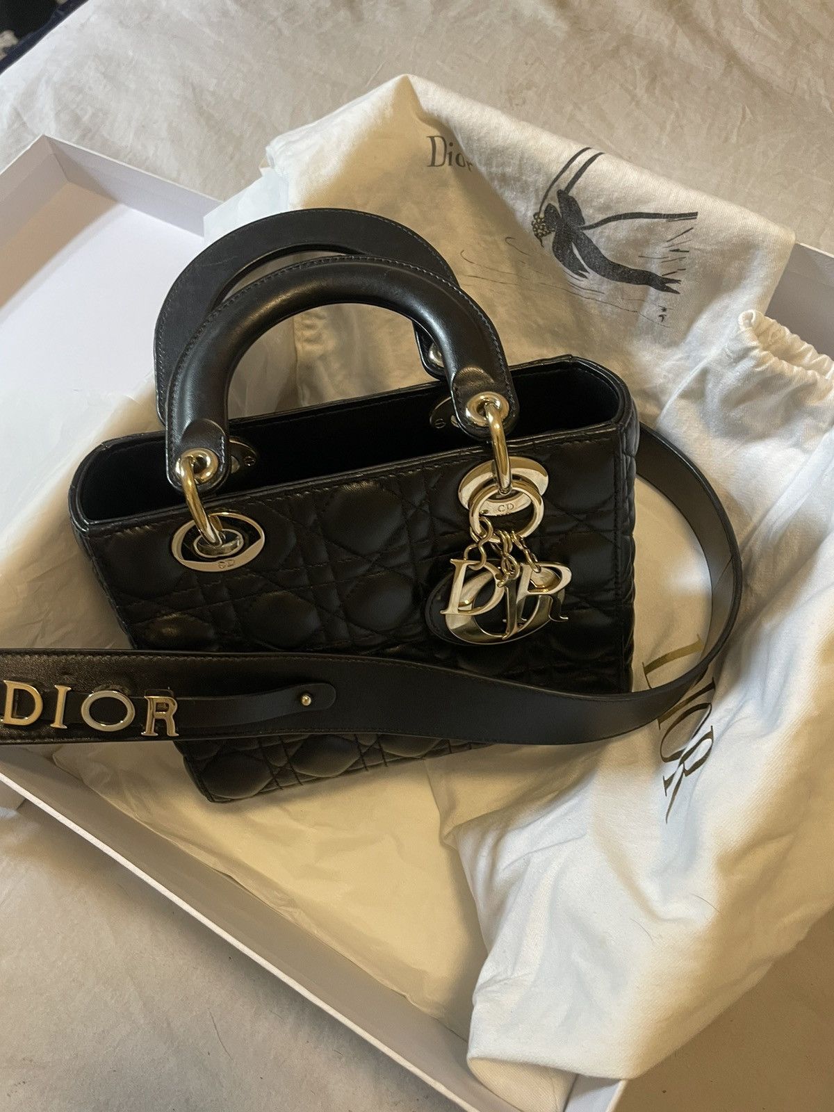 Dior Small Lady Dior My ABCD bag Size ONE SIZE - 3 Thumbnail