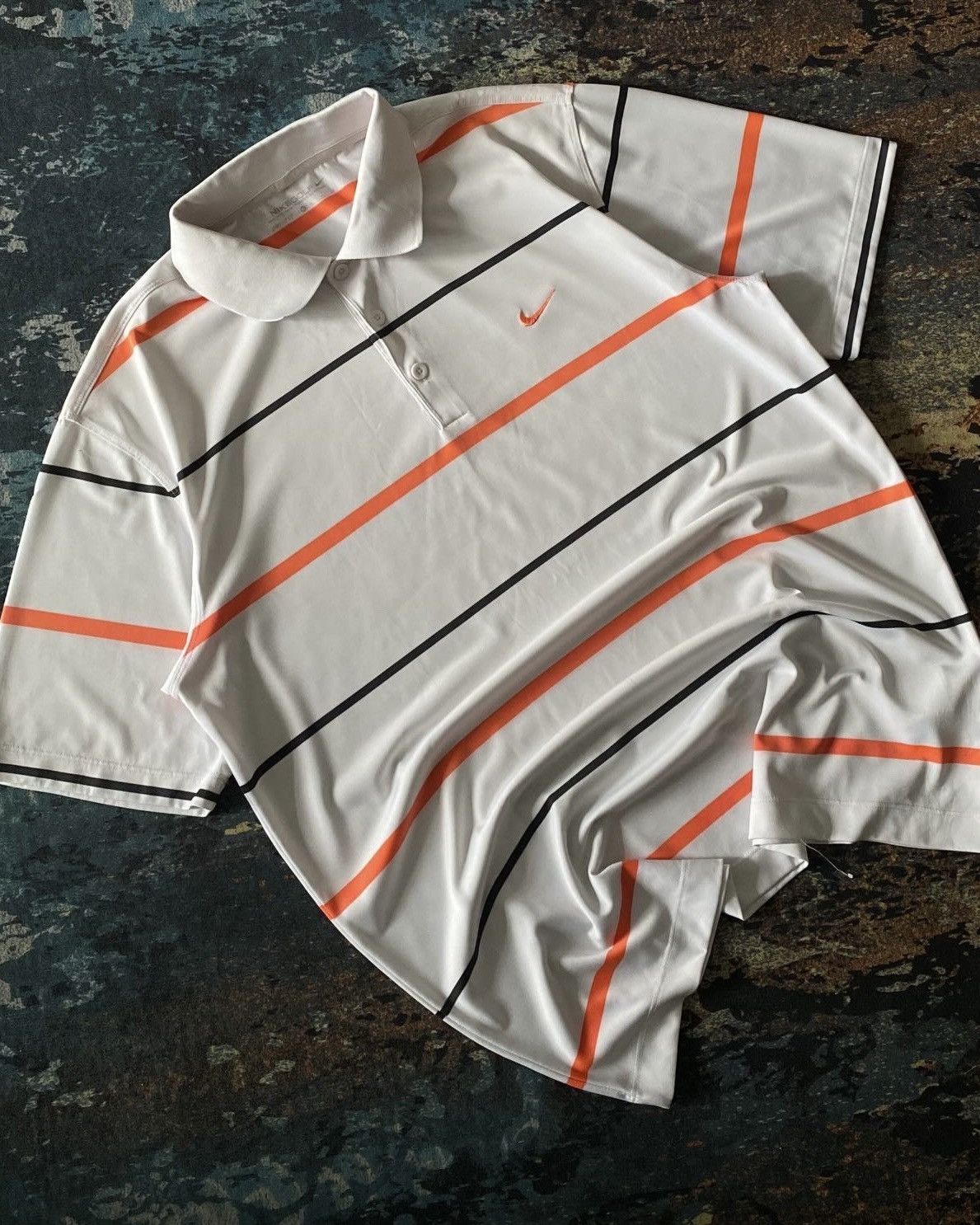 Nike × Vintage Nike Golf Tour Performance Dri Fit Striped Polo Men’s Sz XL Size US XL / EU 56 / 4 - 1 Preview