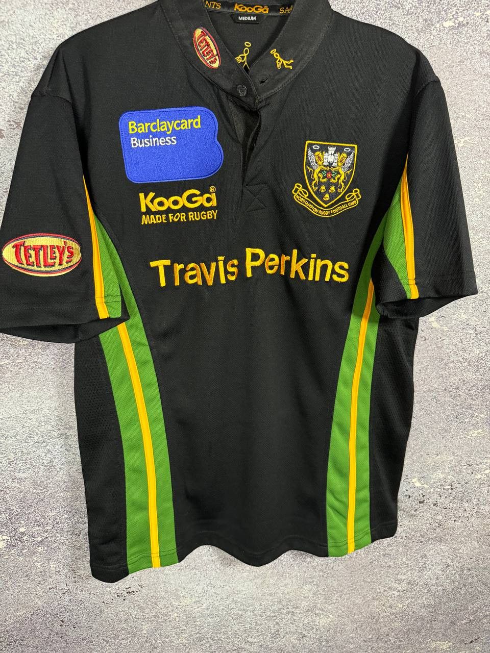 Other Vintage Northampton KooGa Rugby Jersey Blokcore Medium Size US M / EU 48-50 / 2 - 3 Thumbnail