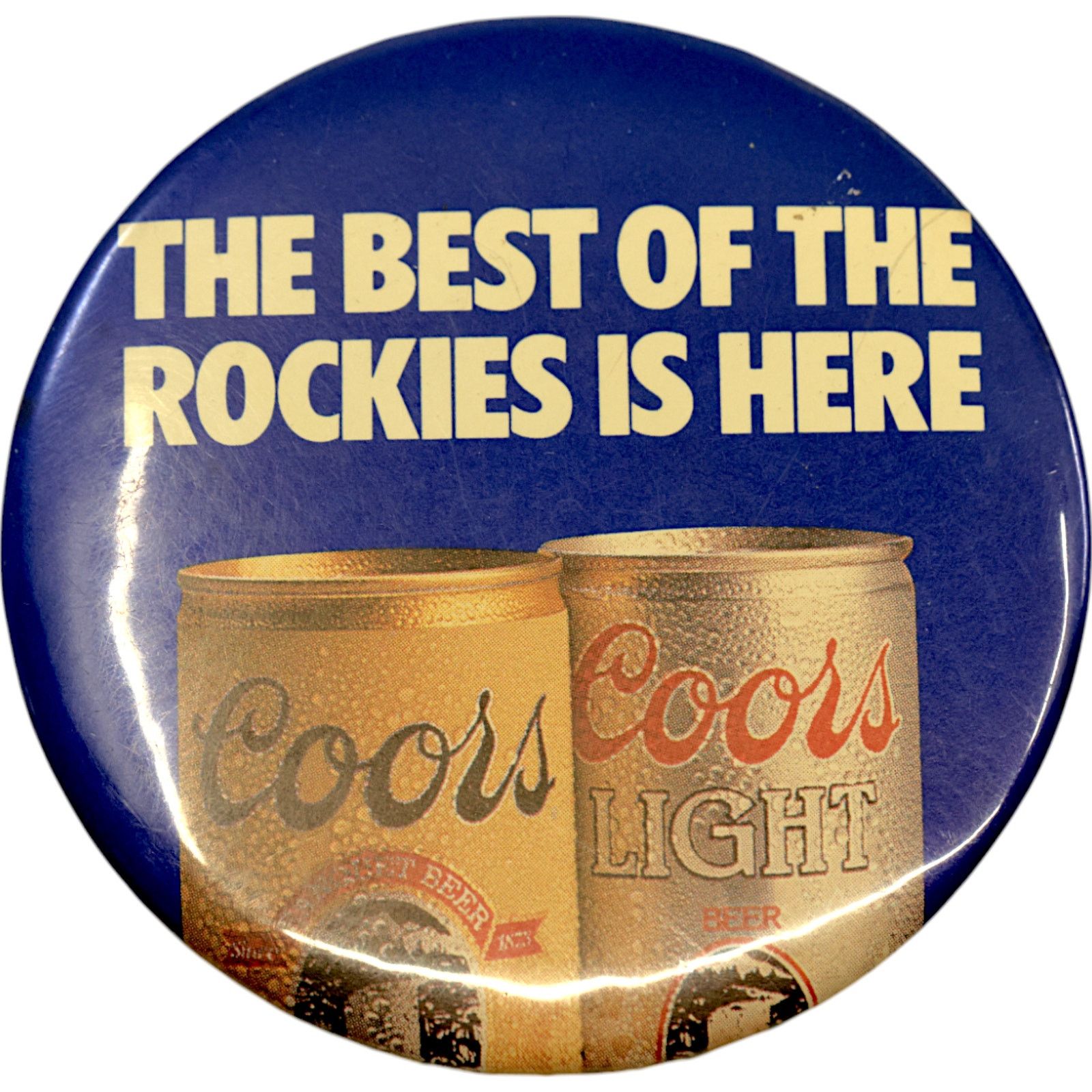 Other Coors Light The Best of the Rockies is Here Retro Lapel Pin Size ONE SIZE - 1 Thumbnail