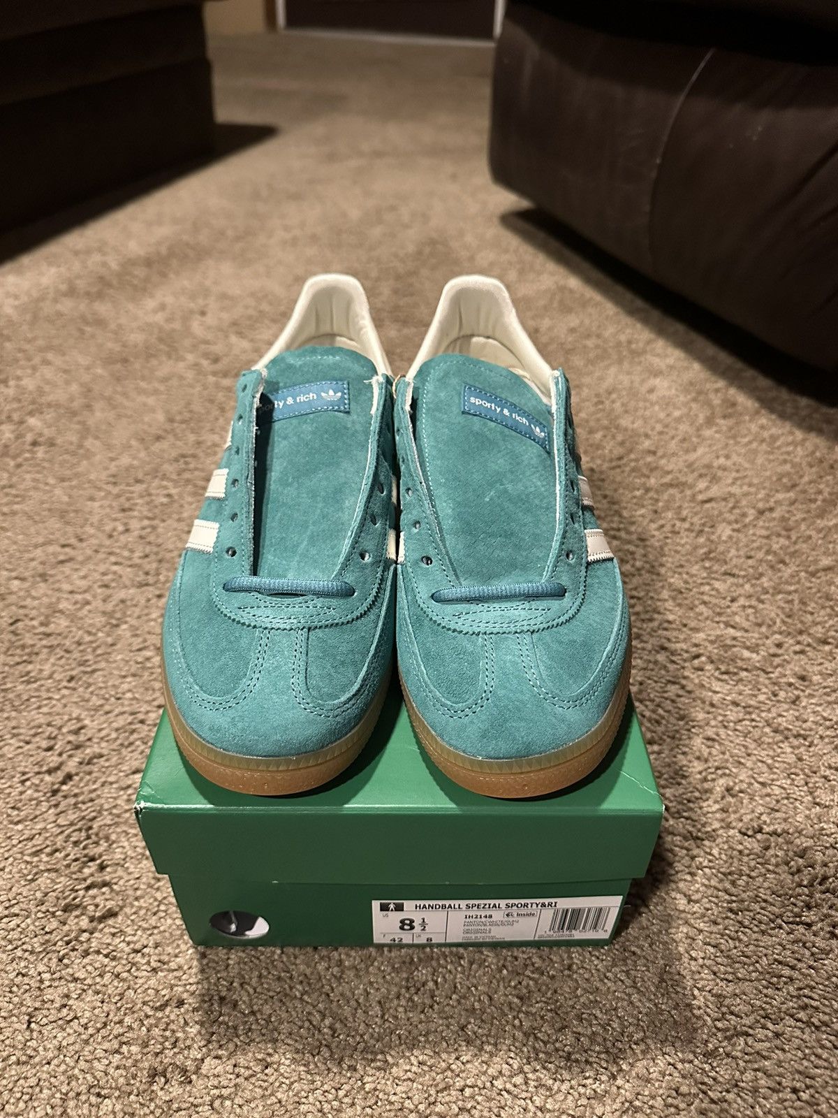 Adidas HANDBALL SPEZIAL SPORTY & RICH ORIGINALS SHOES Size US 8.5 / EU 41-42 - 1 Thumbnail