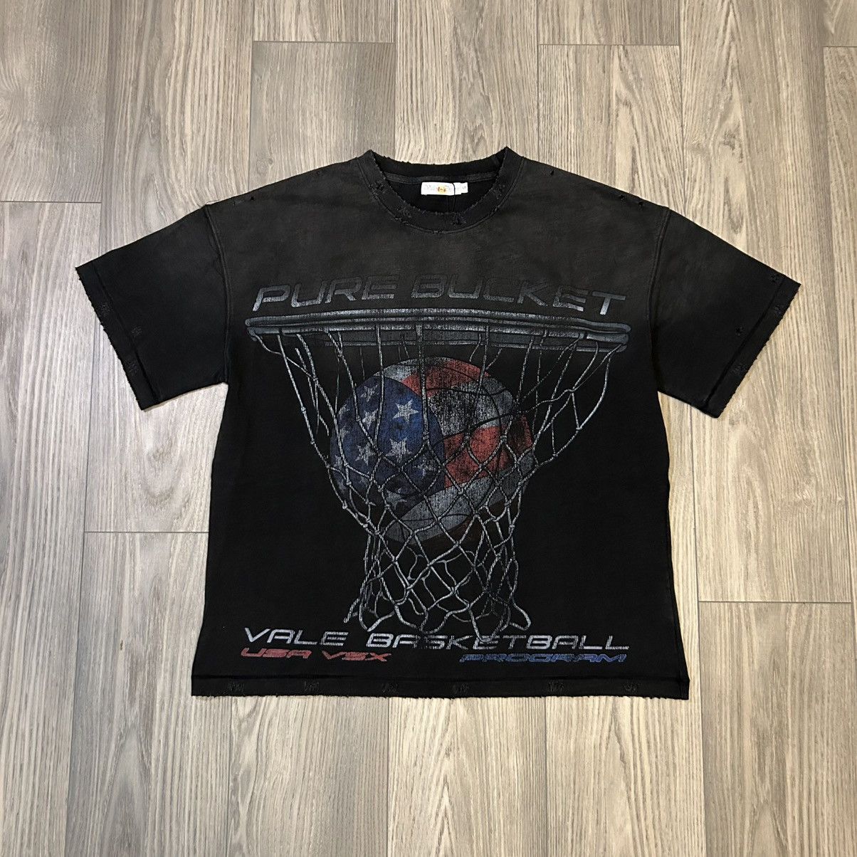 Vale Vale Forever Pure Bucket Tee (Black) Size US XL / EU 56 / 4 - 1 Thumbnail