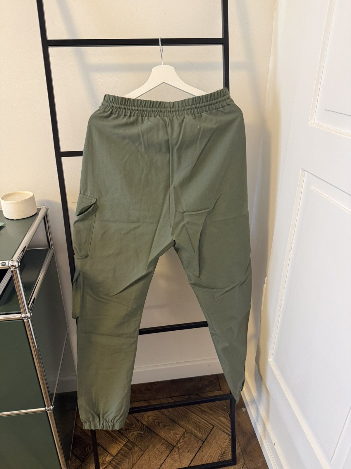 Drole De Monsieur Drôle de Monsieur Olive Green Cargo Pants Size US 38 / EU 54 - 2 Thumbnail
