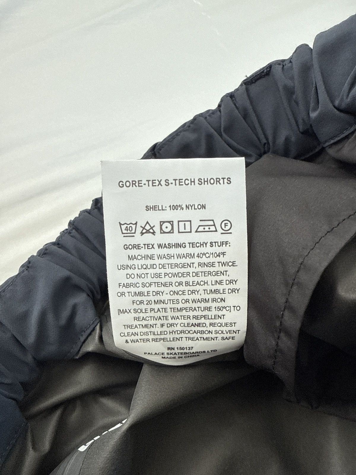 Palace Gore-Tex S-Tech Shorts Navy