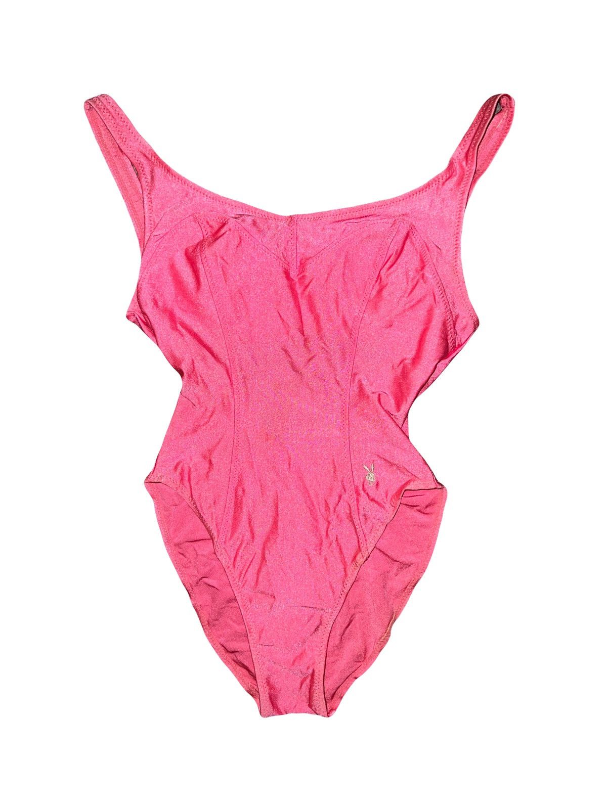 Playboy Playboy one piece pink silky swimsuit 🎀💗 Size XL / US 12-14 / IT 48-50 - 6 Thumbnail