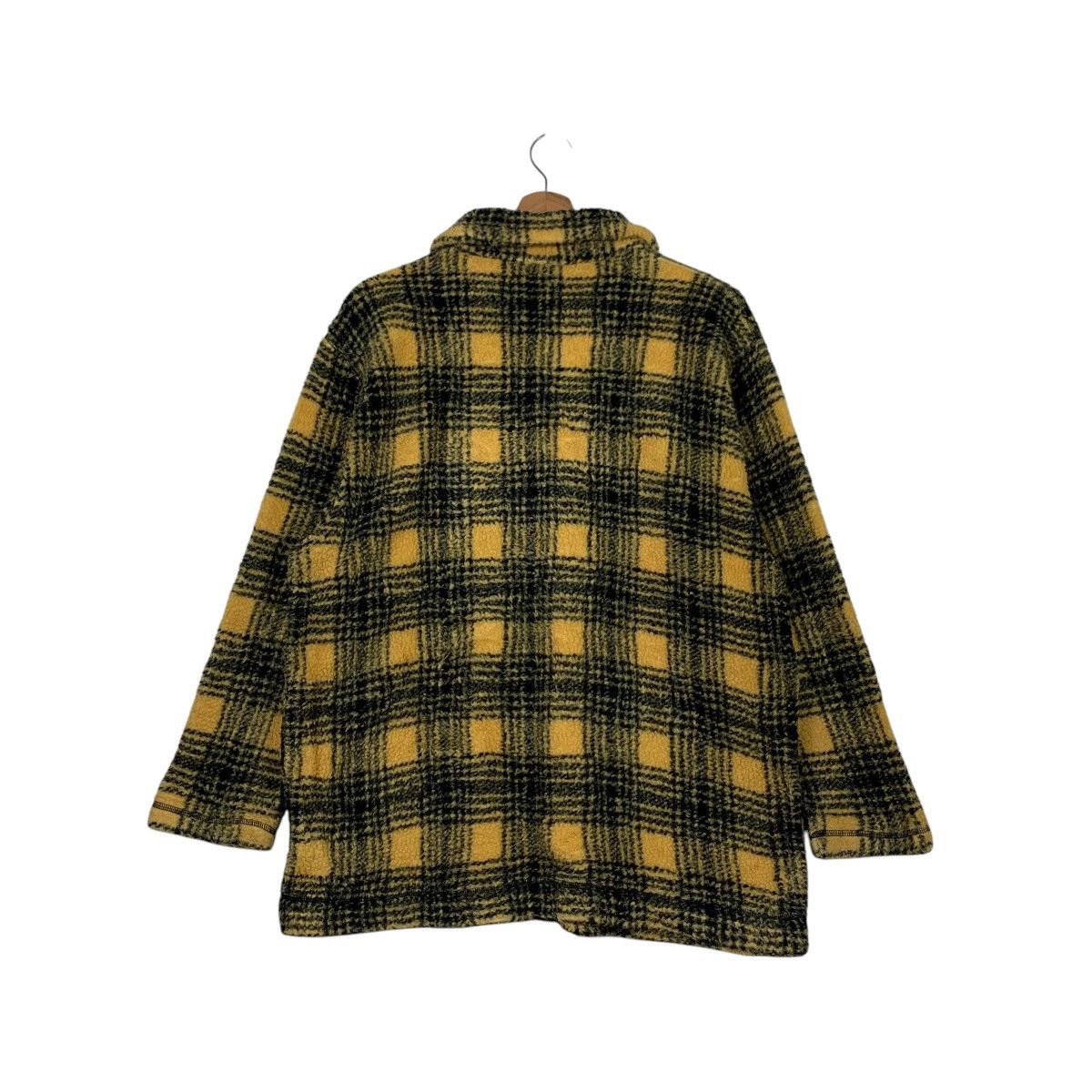 McGregor 90's MCREGOR Yellow Tartan Half Zip Sweater #2085-C91 Size US M / EU 48-50 / 2 - 7 Thumbnail