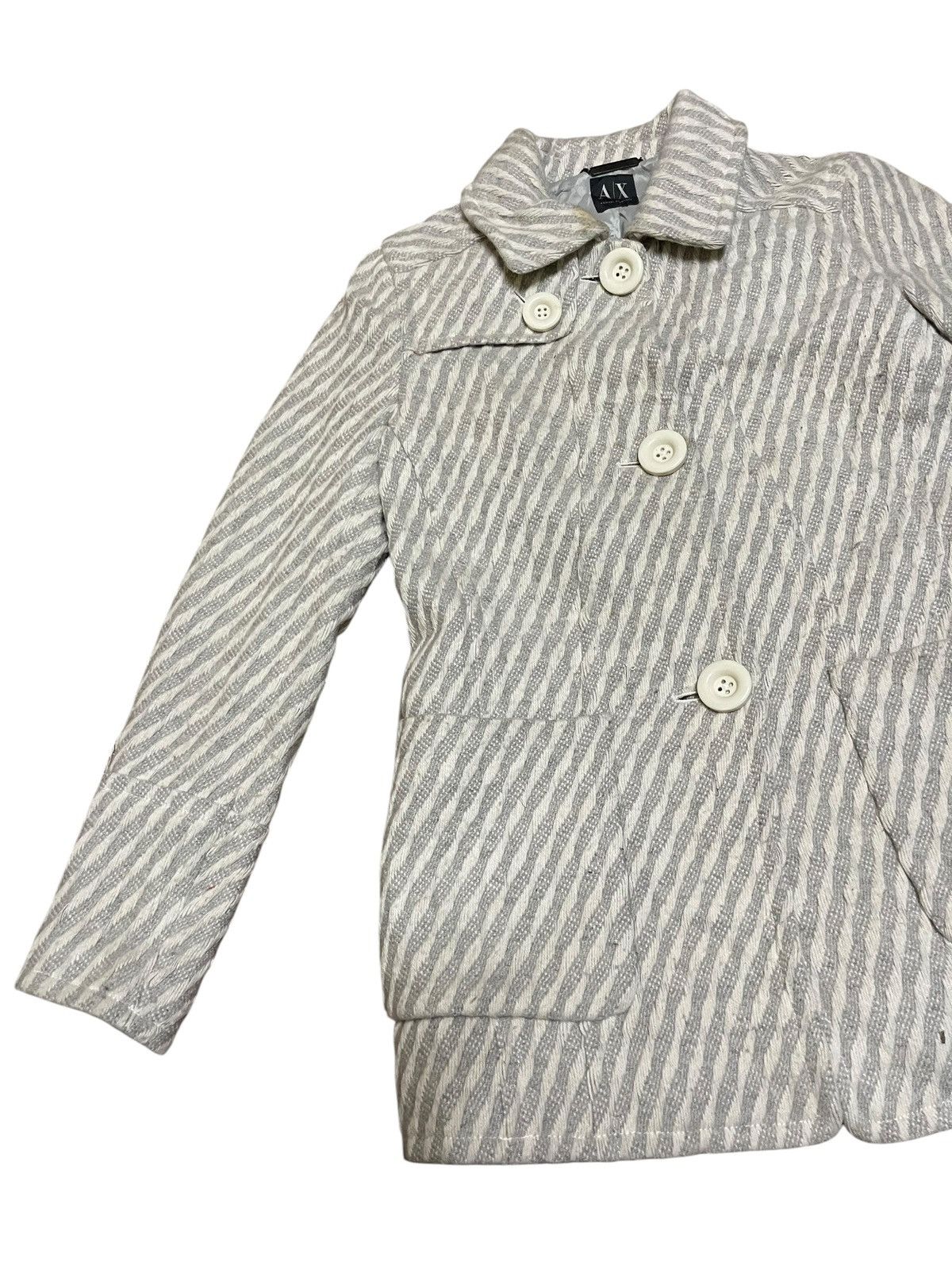 Armani Exchange Armani Exchange Wool Jacket Size M / US 6-8 / IT 42-44 - 4 Thumbnail