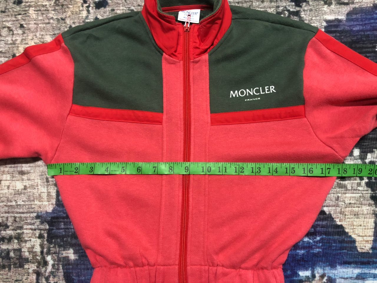 Moncler Vintage Moncler x Asics Red Coverall Jumpsuit Size -S Size US 30 / EU 46 - 15 Thumbnail