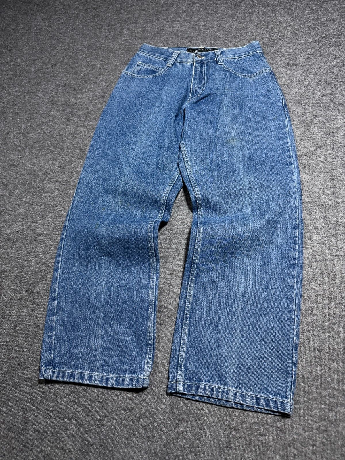 Southpole SouthPole Y2K Grunge Baggy Blue Jeans Vintage 2000s size 29 Size US 29 - 2 Thumbnail