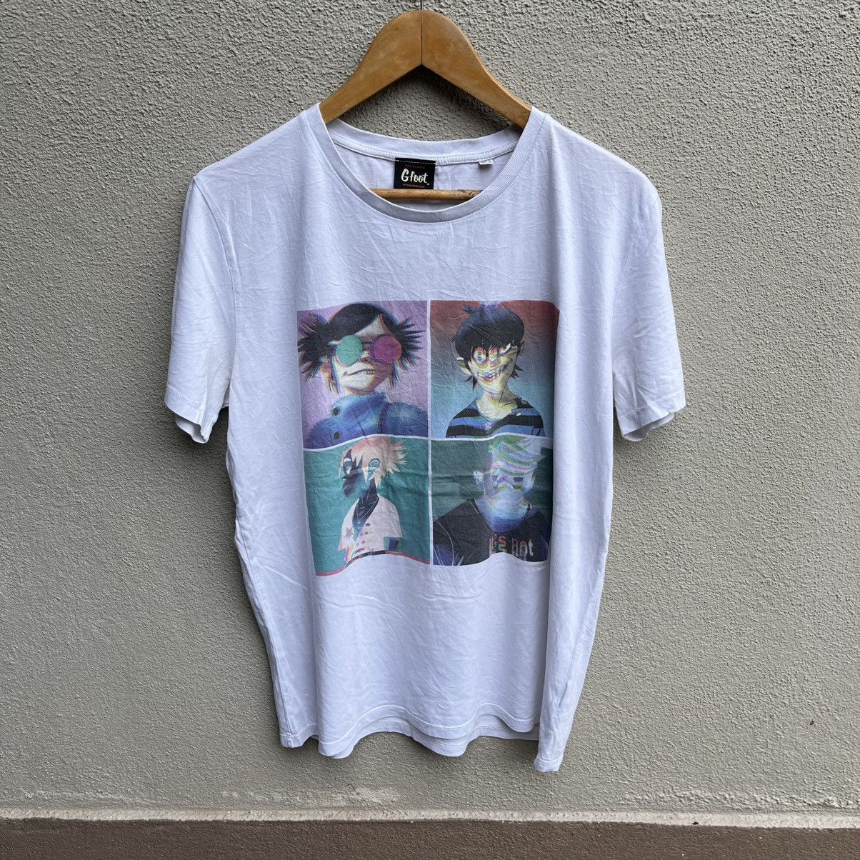 Band Tees GORILLAZ band tee y2k tour Size US M / EU 48-50 / 2 - 1 Thumbnail
