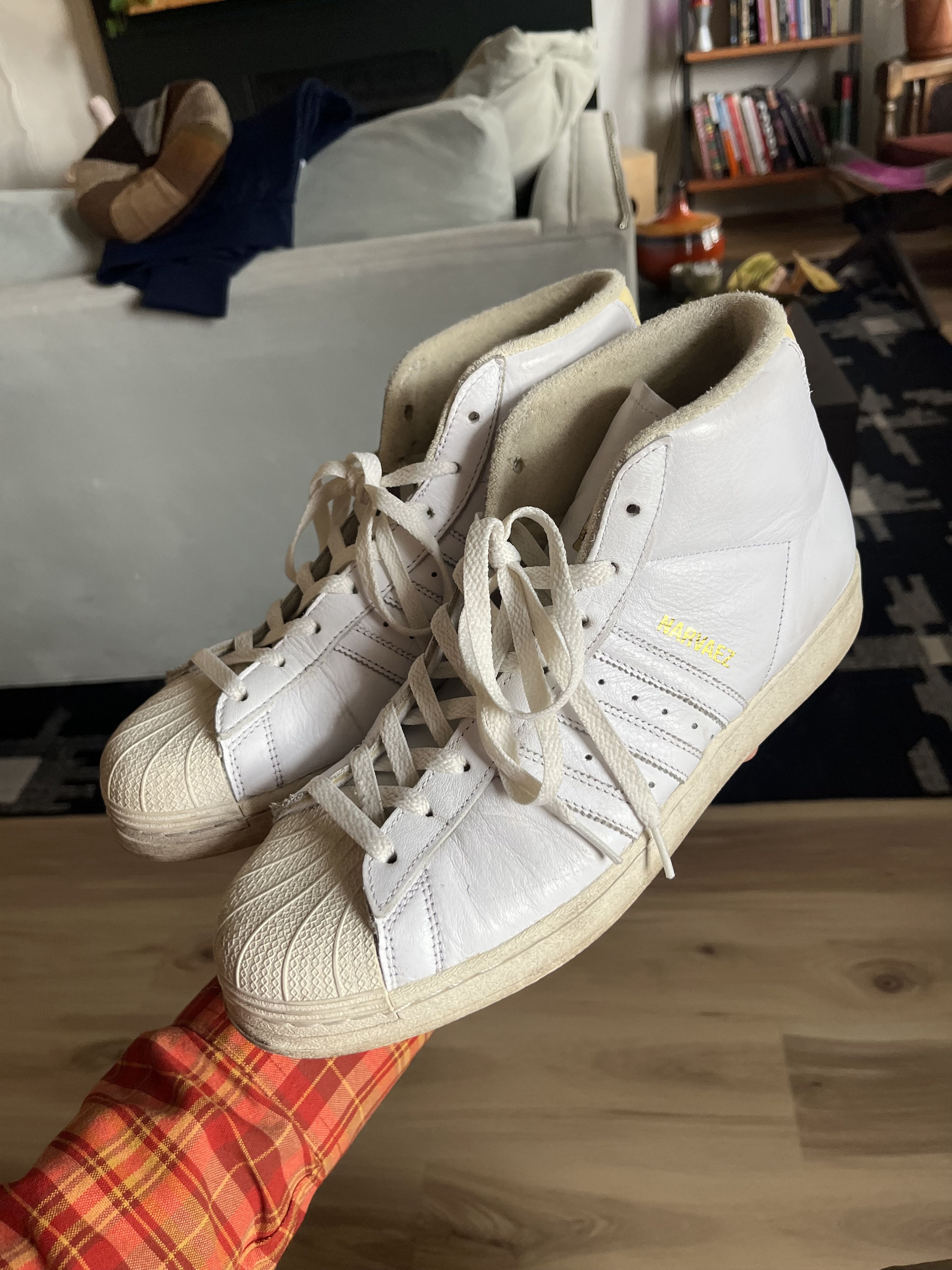 Adidas adidas Men's Pro Model ADV Sam Narvaez White Size US 11.5 / EU 44-45 - 3 Thumbnail