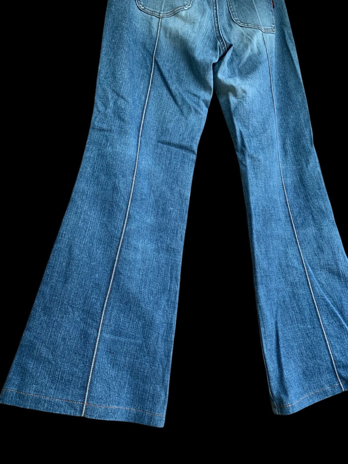Japanese Brand Sweet Camel Jeans Flare Cut Size 28" / US 6 / IT 42 - 13 Thumbnail