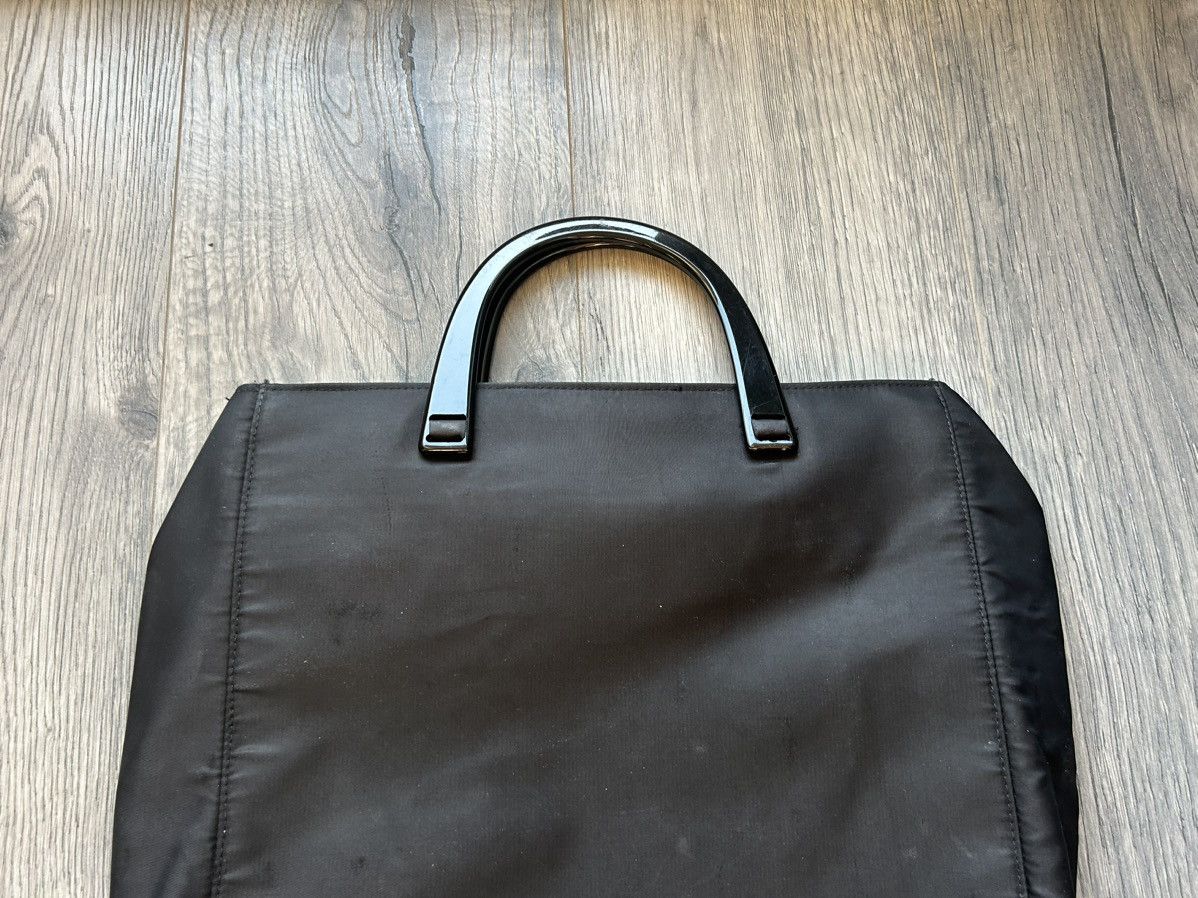 Prada Prada Nylon Tote Bag with Iconic Triangle Logo Size ONE SIZE - 14 Thumbnail