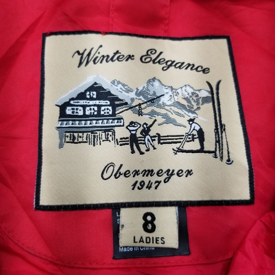 Other Winter Elegance Jacket Womens 8 Windbreaker Zip Hooded Size M / US 6-8 / IT 42-44 - 9 Thumbnail