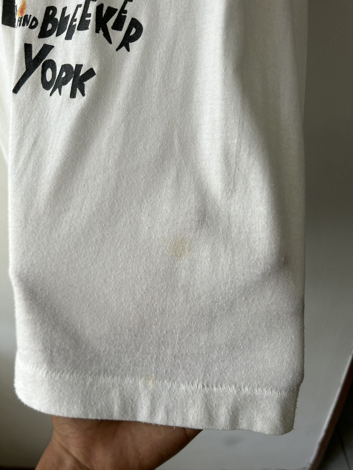Band Tees Vintage 1990s CBGB Pizza Cafe New York Underground Tee Size US XL / EU 56 / 4 - 4 Thumbnail