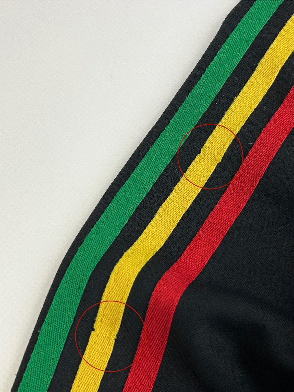 Adidas Rare Vintage Adidas Originals Rasta Black Track Jacket Y2k Size US L / EU 52-54 / 3 - 12 Thumbnail