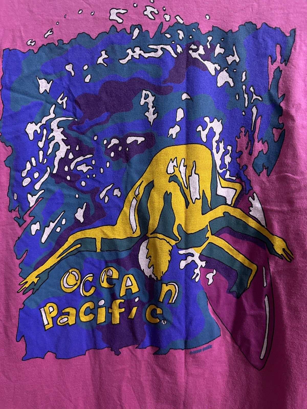 Ocean Pacific Very Rare Vintage T-Shirt Ocean Pacific 80-90e Surfing Size US XL / EU 56 / 4 - 3 Thumbnail
