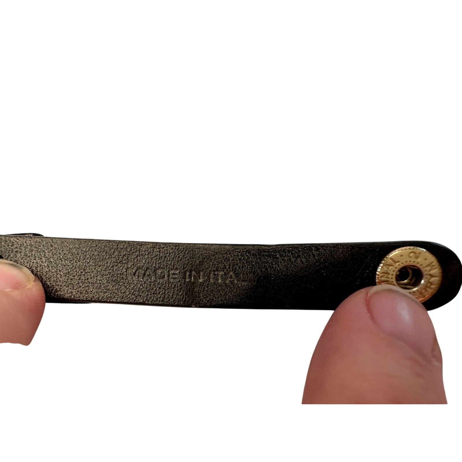 Salvatore Ferragamo Salvatore Ferragamo Black Leather Vara Bow Bracelet w Pouch Size ONE SIZE - 5 Thumbnail