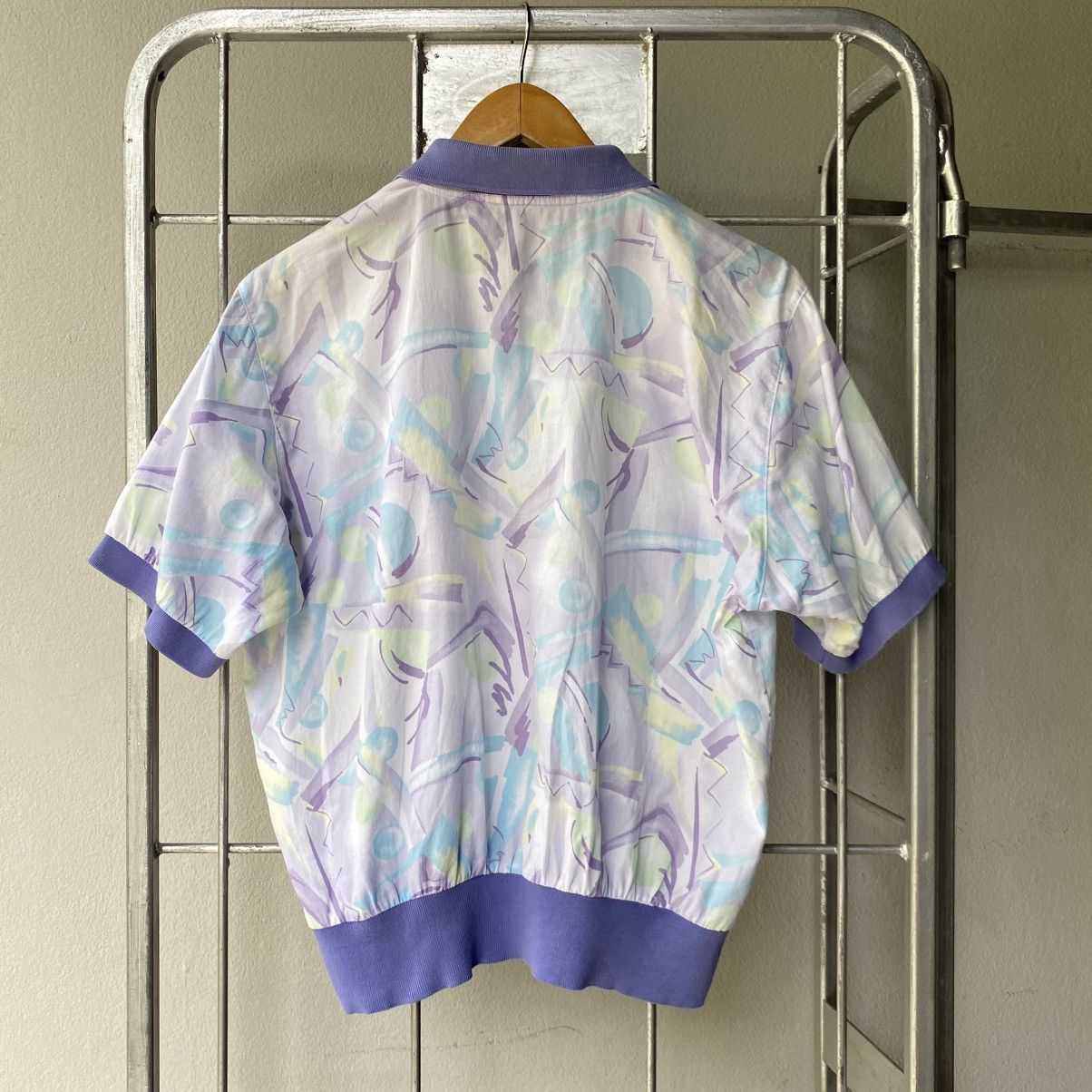 Balenciaga Balenciaga Vintage Pastel Polo Shirt Size M / US 6-8 / IT 42-44 - 17 Thumbnail
