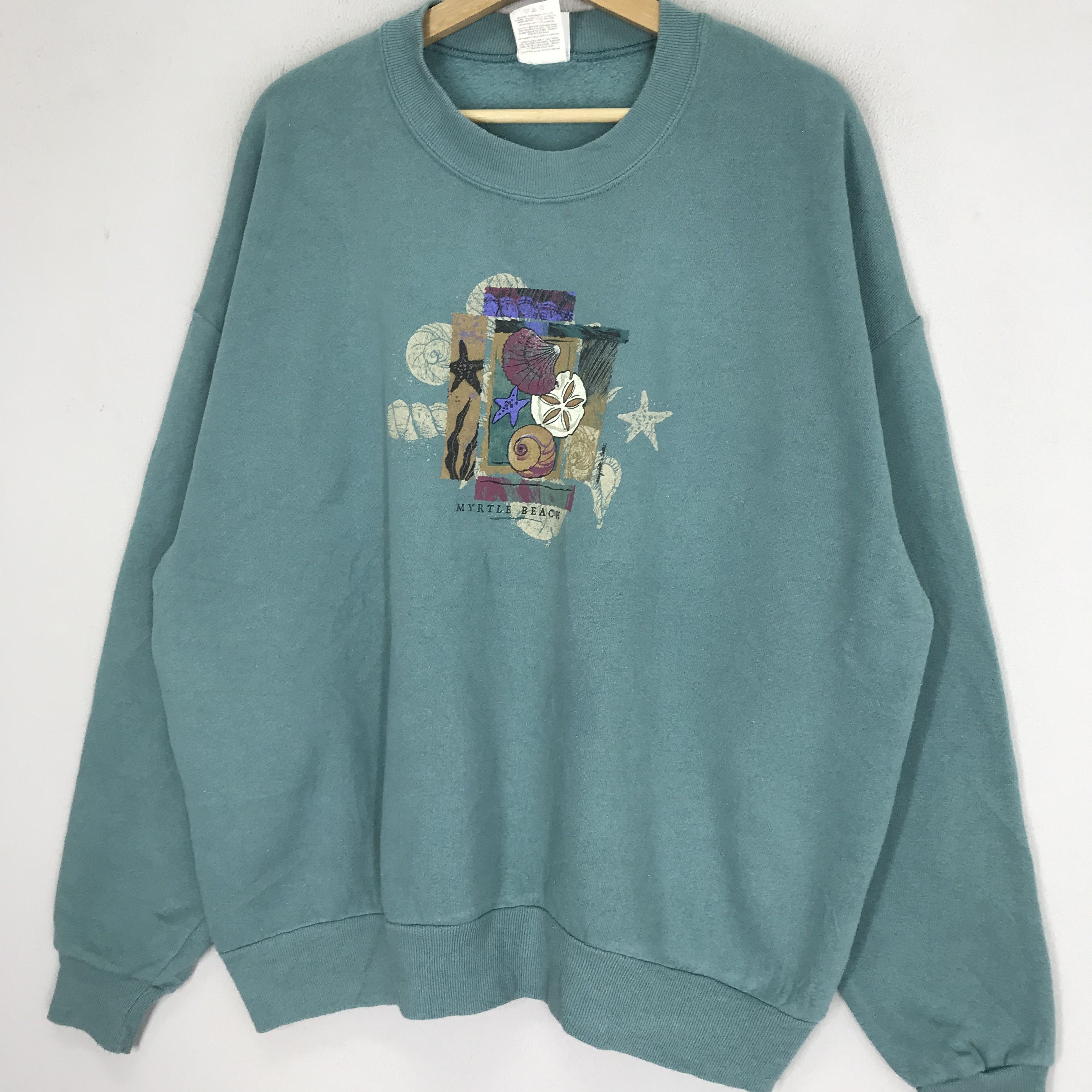 Japanese Brand Vintage Y2K Myrtle Beach Sweatshirts - 448 Size US XL / EU 56 / 4 - 3 Thumbnail