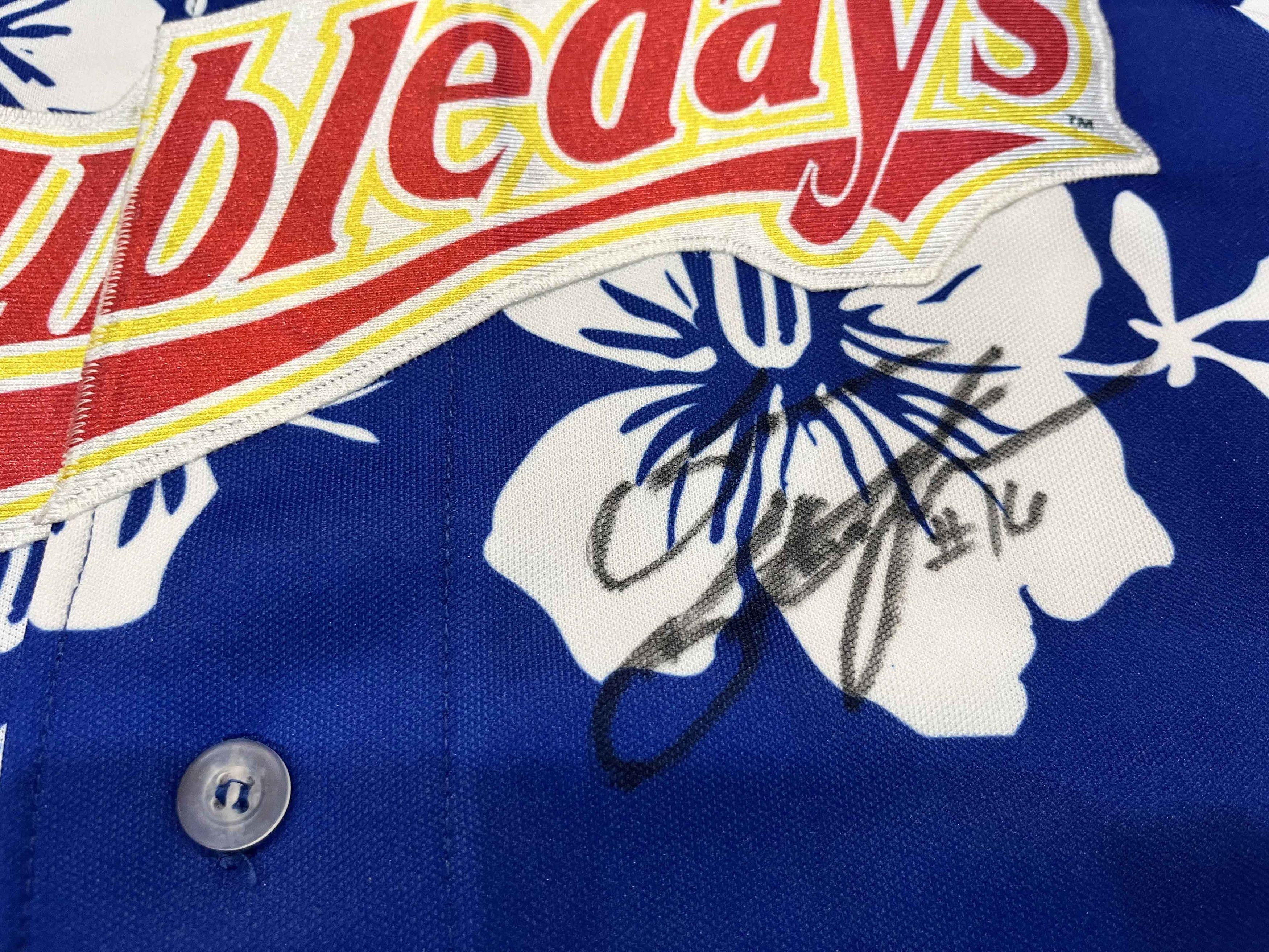 Vintage OT Sports Auburn Doubledays #16 Baseball Hawaiian Jersey Size US L / EU 52-54 / 3 - 7 Thumbnail