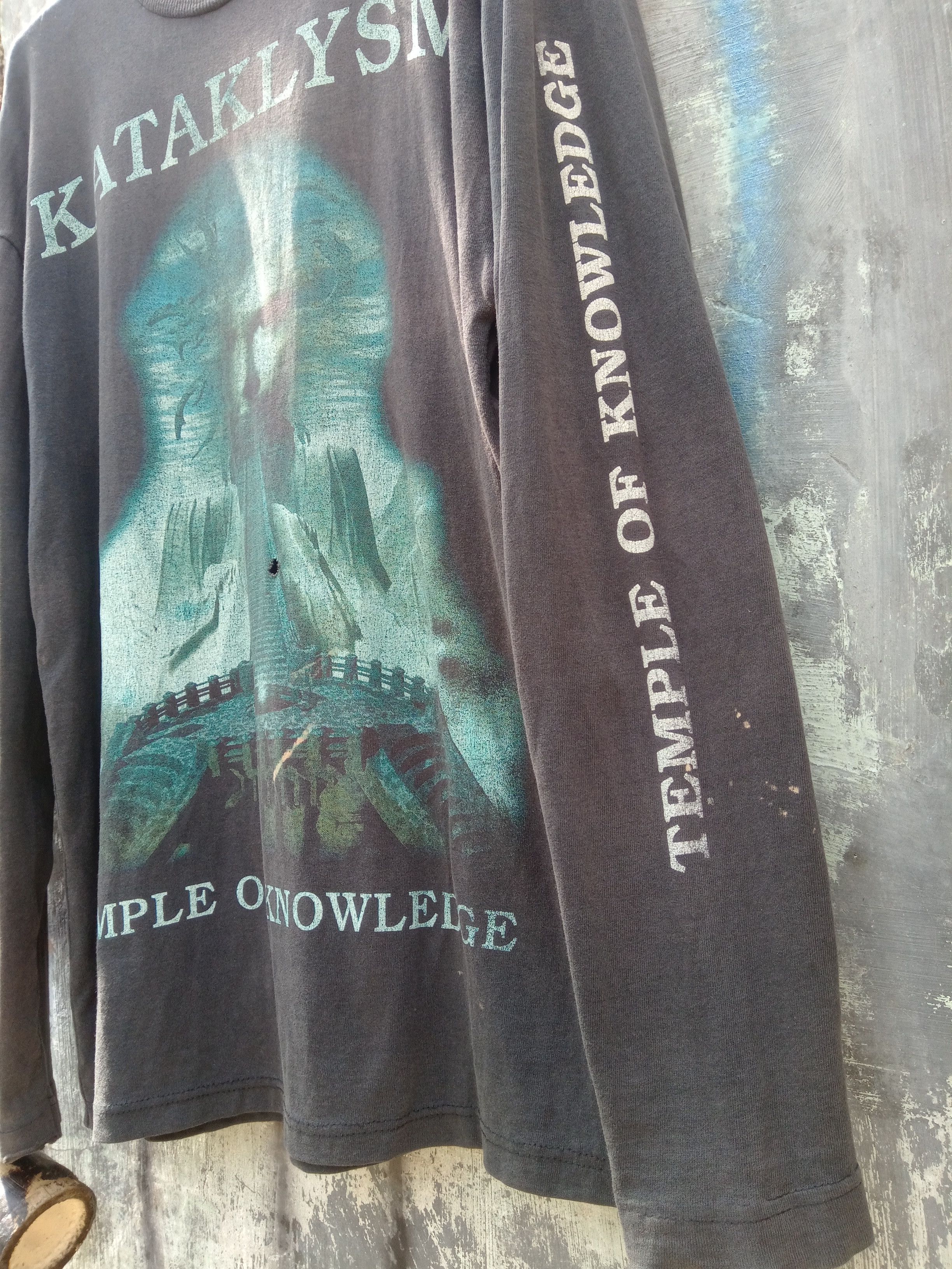 Band Tees × Vintage Vintage KATAKLYSM temple of knowledge Size US M / EU 48-50 / 2 - 6 Thumbnail